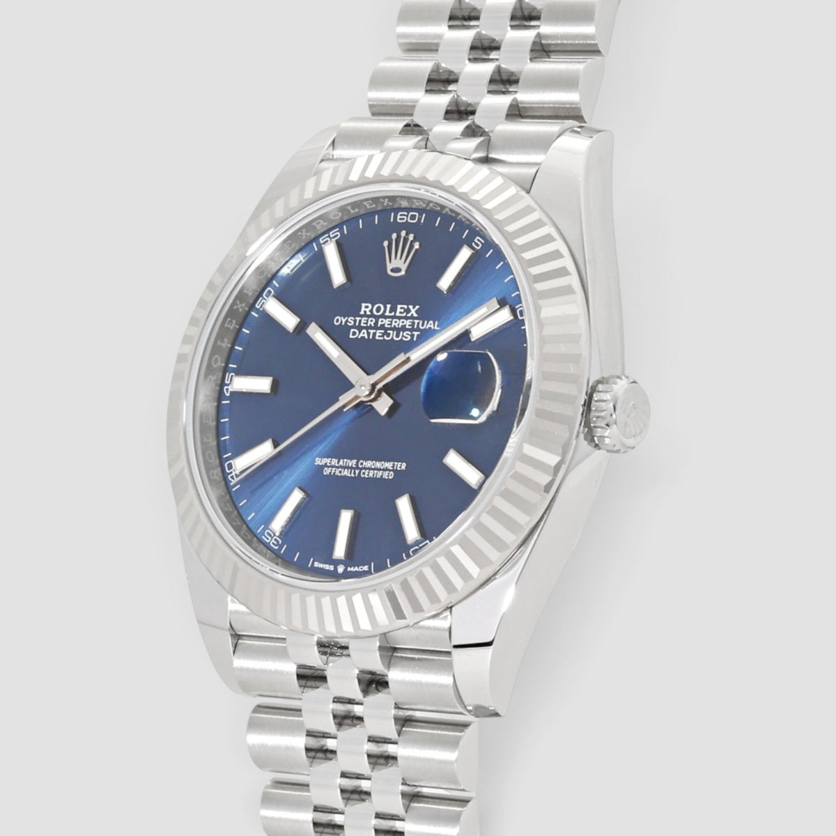 Datejust 41 Blue Index Dial Jubilee