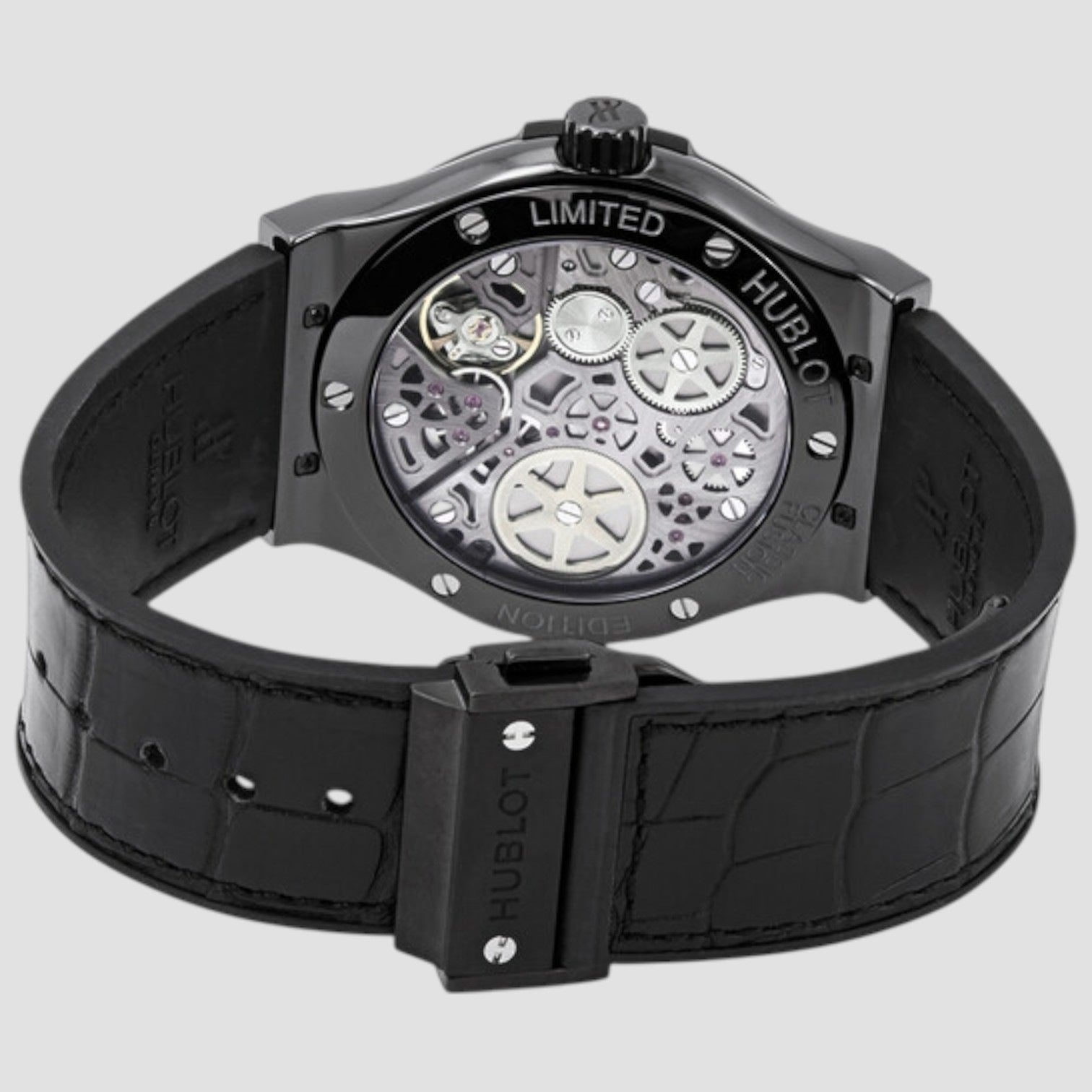 Classic Fusion Power Reserve All Black Ceramic Limited Edition Men's Watch