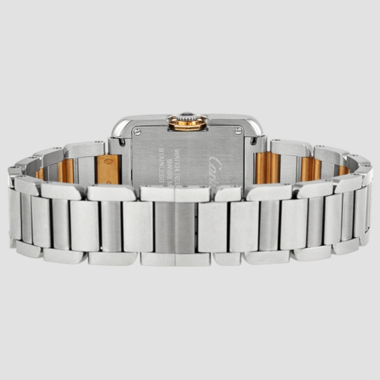 Tank Anglaise Small Diamond Dial 18K / SS