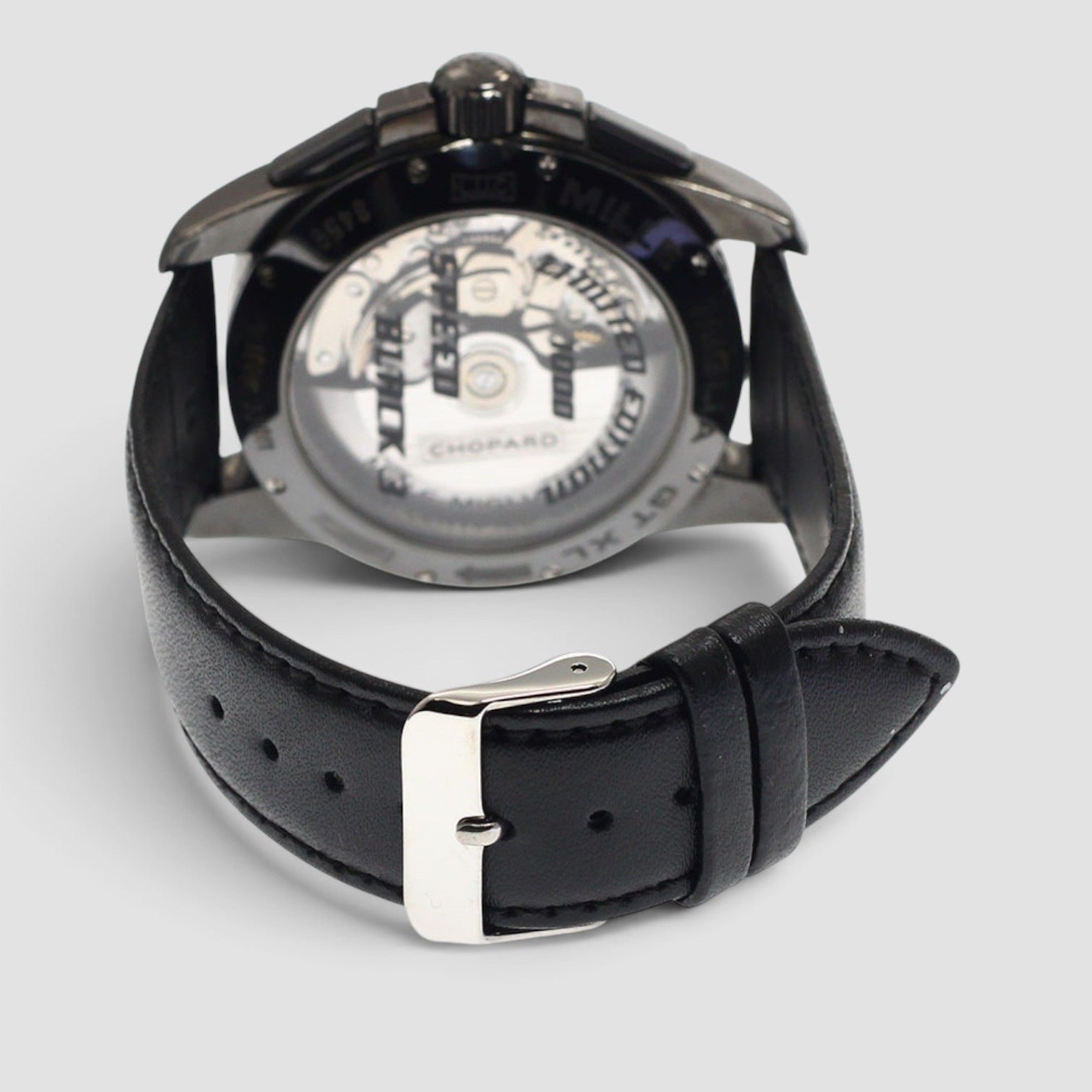 Mille Miglia Gran Turismo Speed Black 3 XL DLC Steel Black Dial