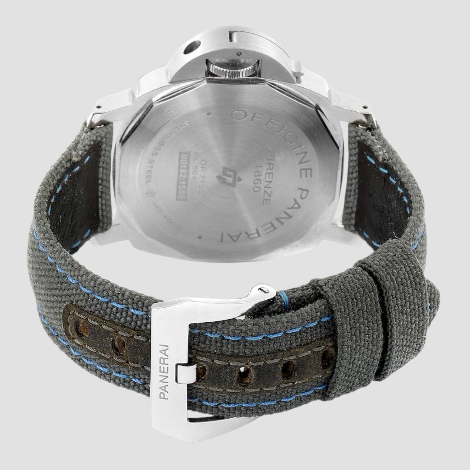 Luminor Base Logo 44mm Steel Mens Watch