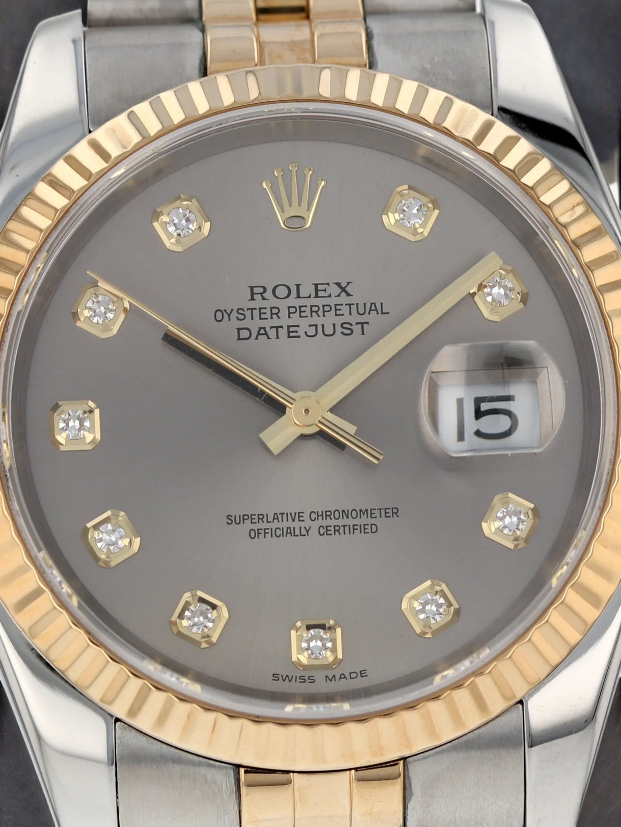 Datejust 36 Grey Diamond Jubilee