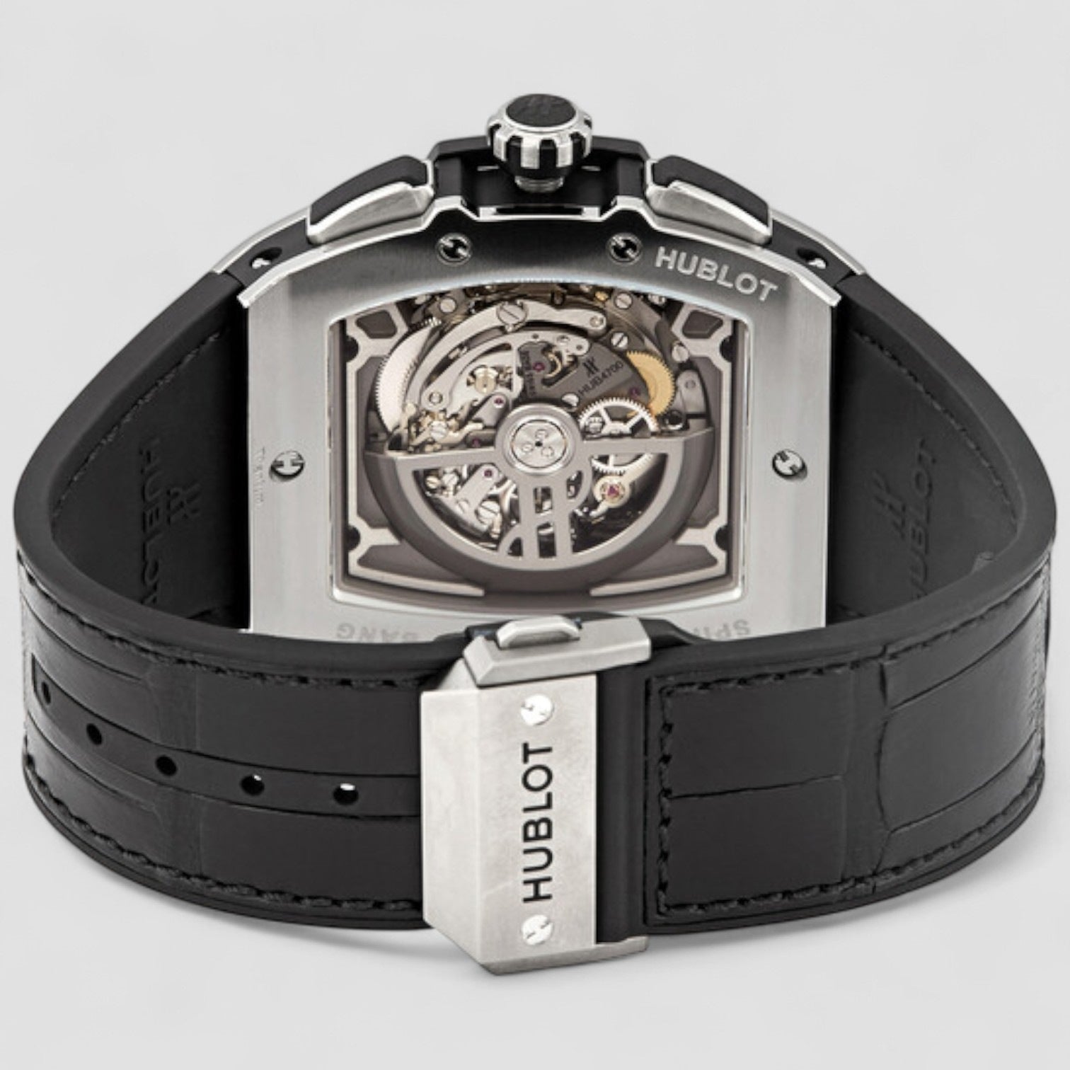 Spirit of Big Bang Chronograph Skeleton Dial Men's Watch