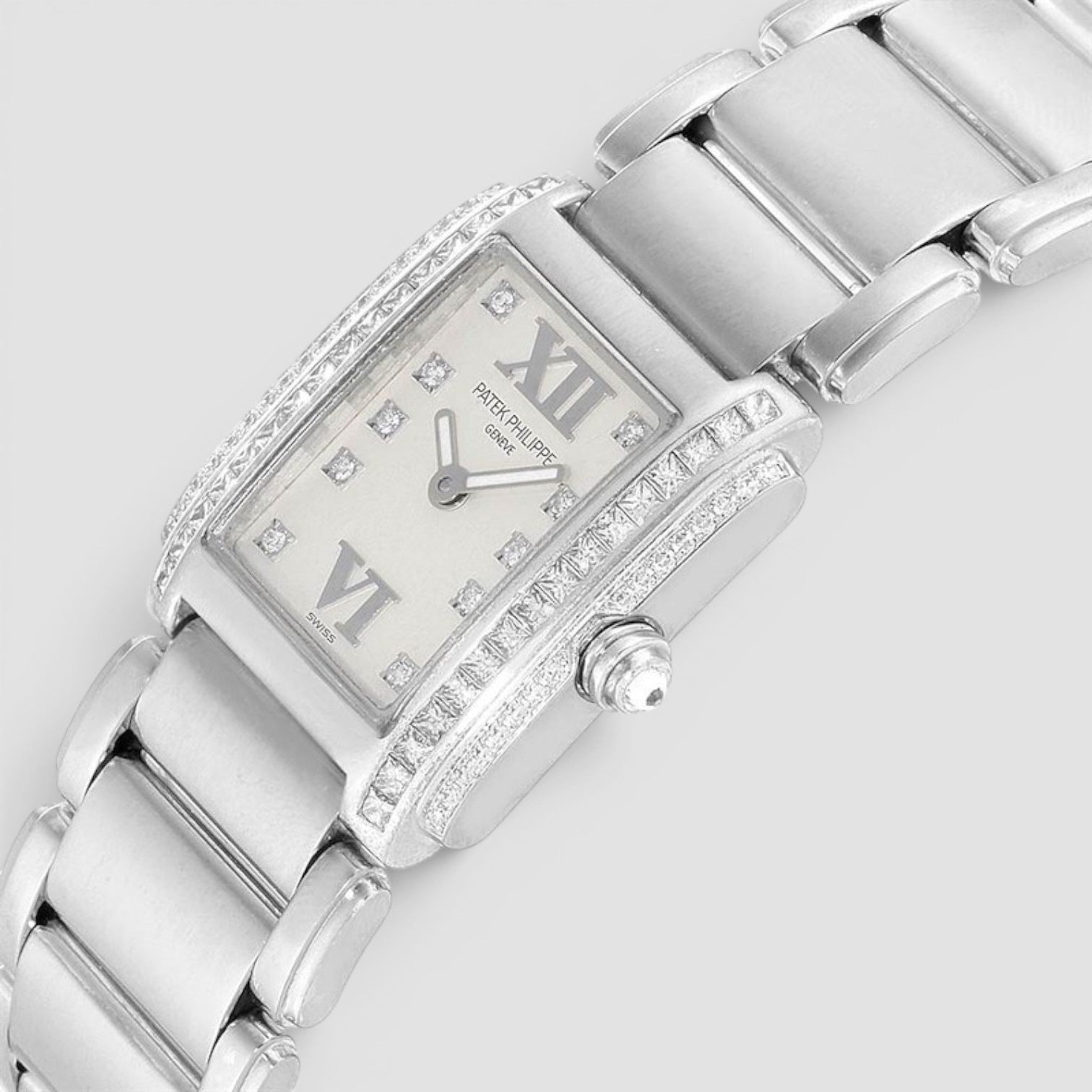 Twenty~4 22mm 18K White Gold Diamond Ladies Watch