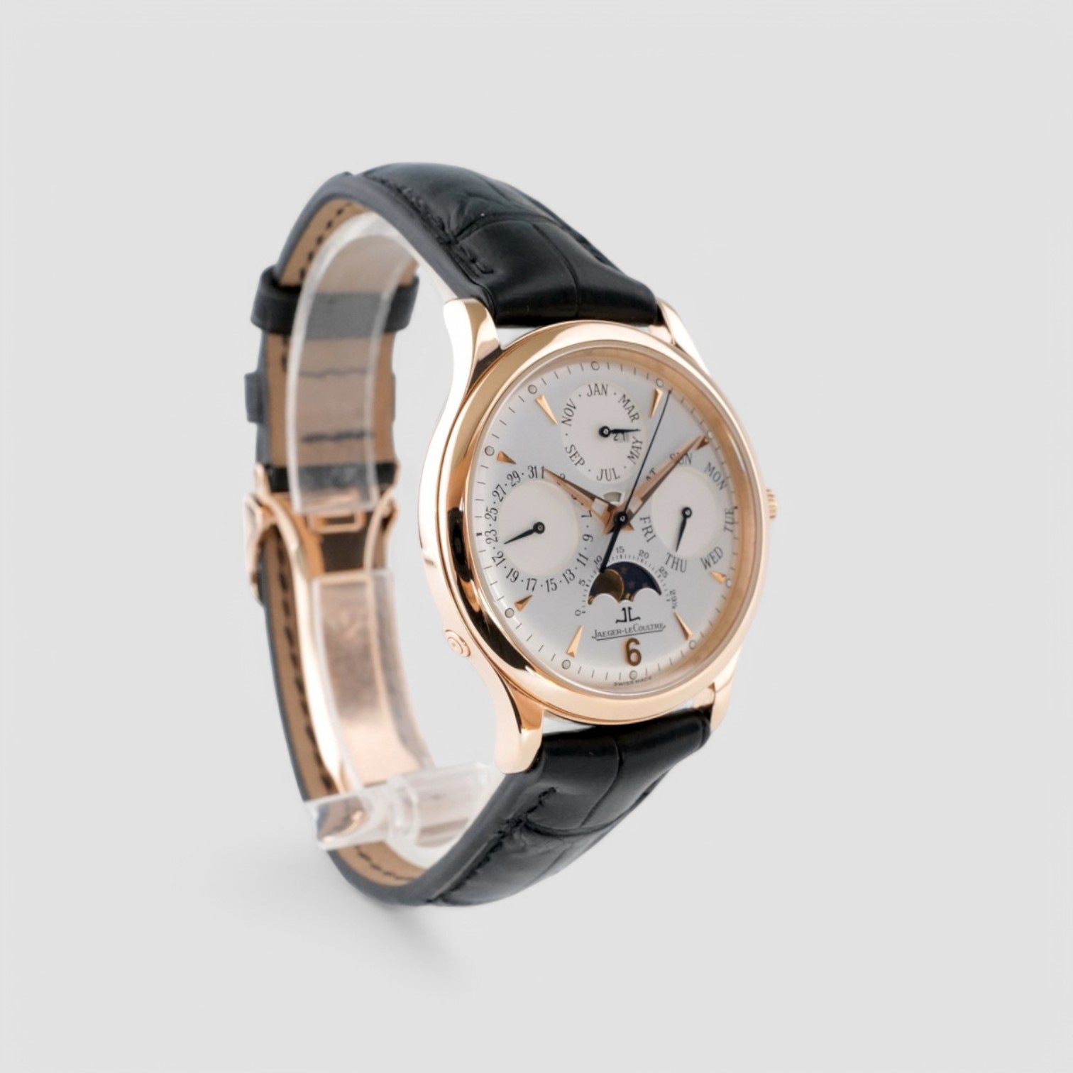 Master Perpetual Calendar Silver Dial 18K Rose Gold