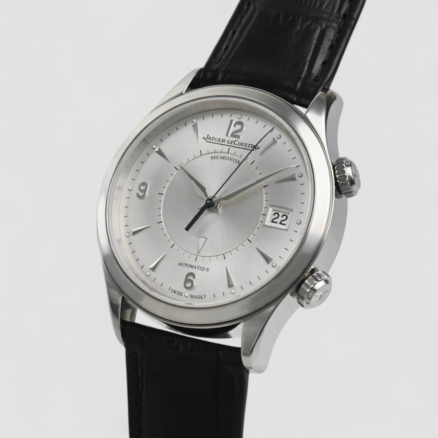 Master Memovox SS Silver Dial
