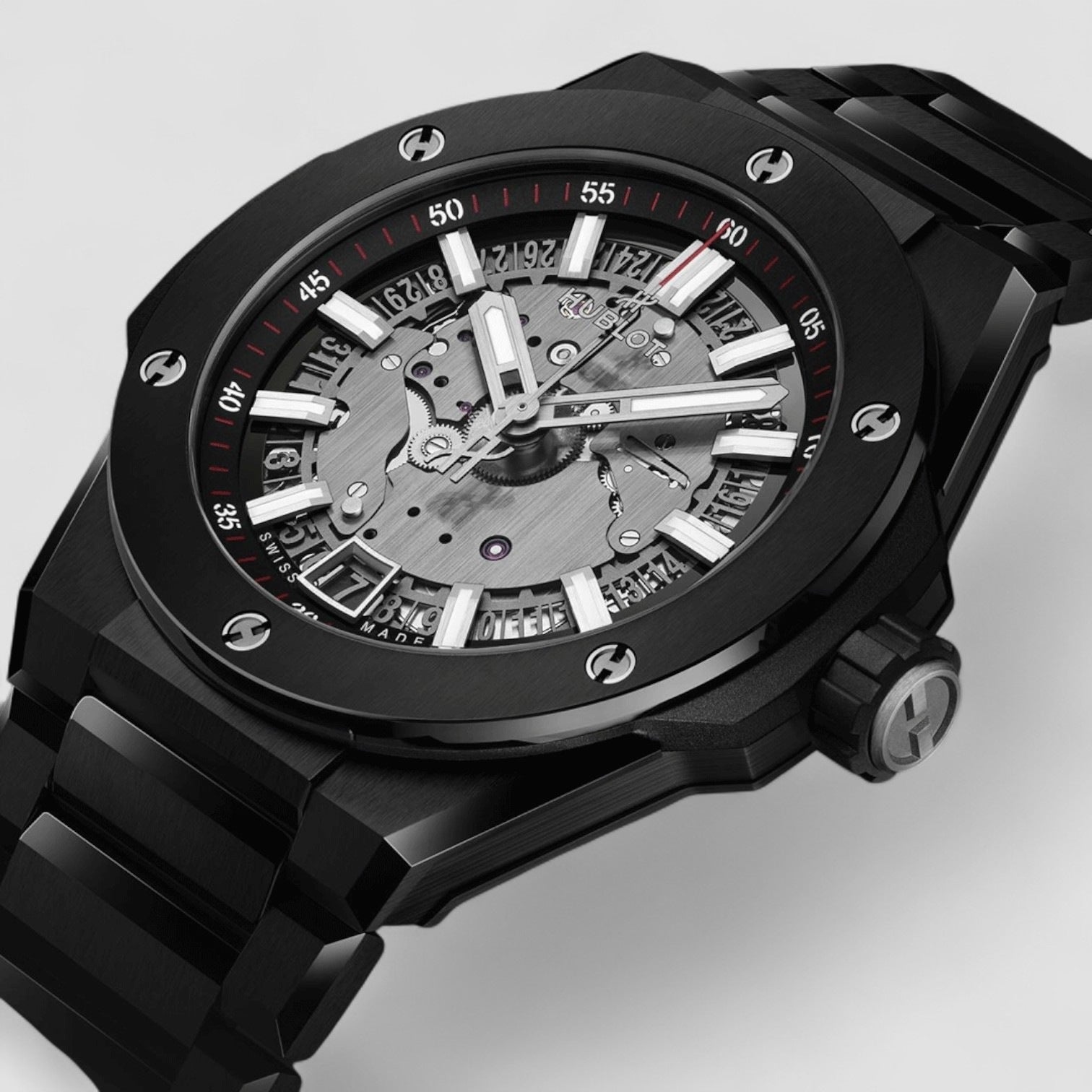Big Bang Integrated Time Only Black Magic 44mm