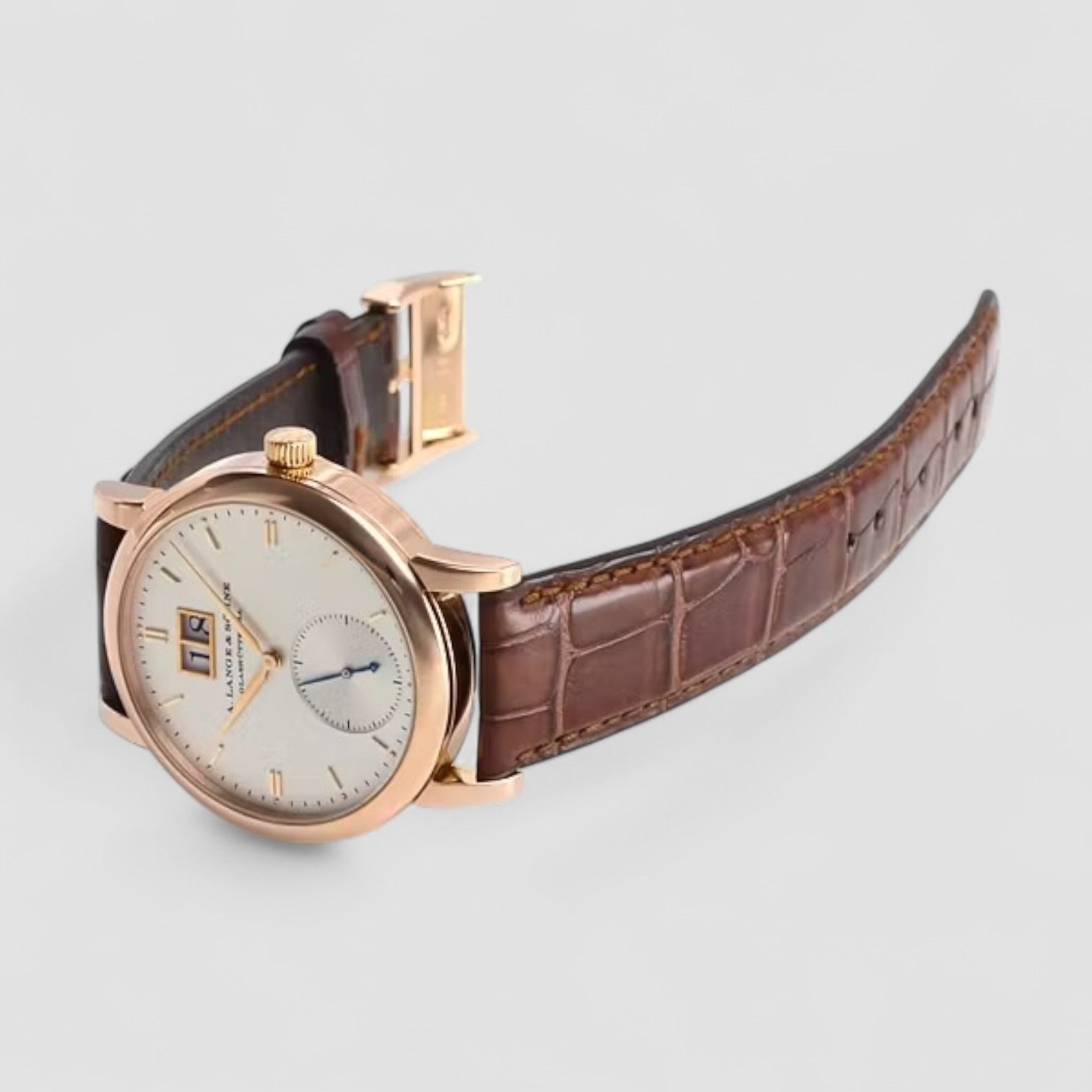 Rose Gold Saxonia Automatic Watch