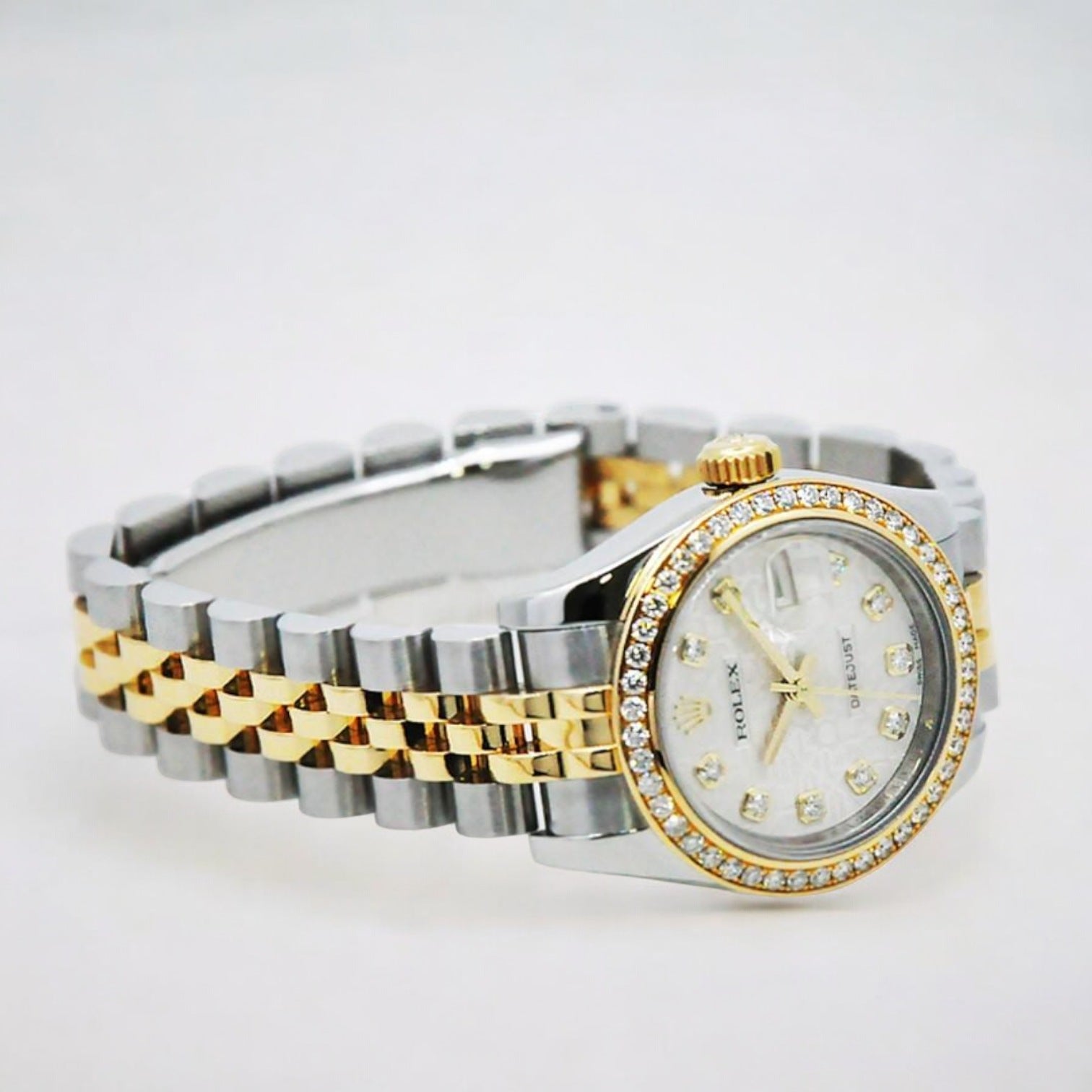 Lady-Datejust SILVER JUBILEE DIAMOND DIAL 26mm