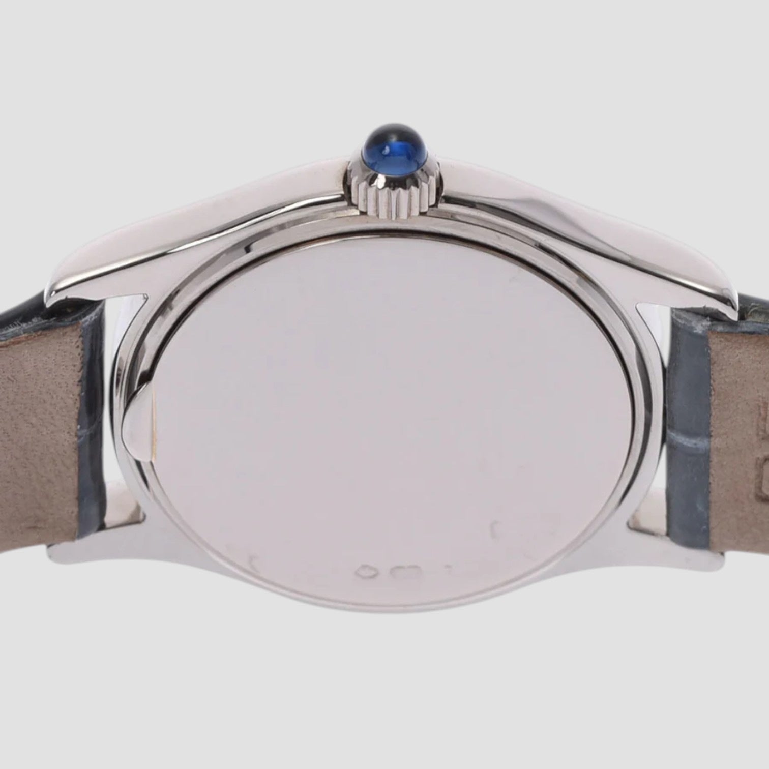 Calatrava 26mm Manual 18k White Gold Leather Strap