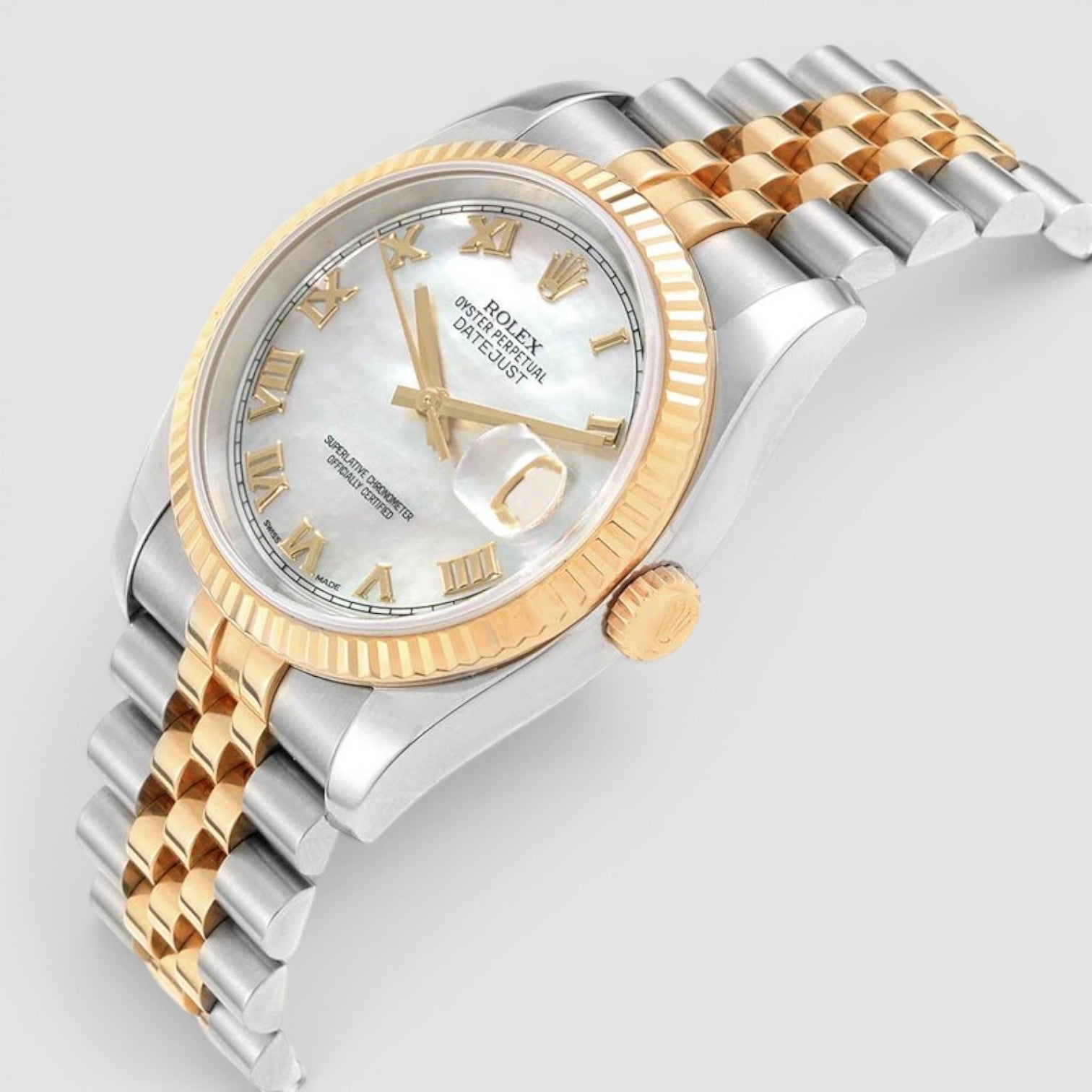 Datejust 36 MOP roman Dial - Jubilee bracelet