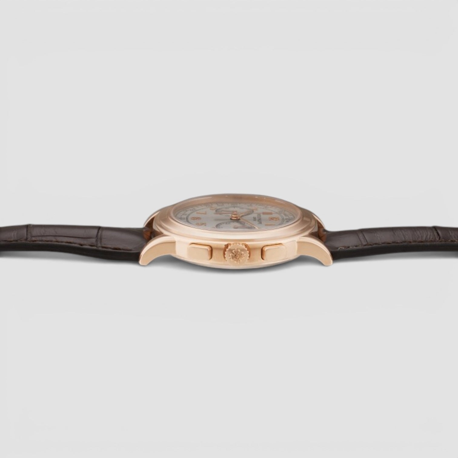 Chronograph Rose Gold Silver Dial