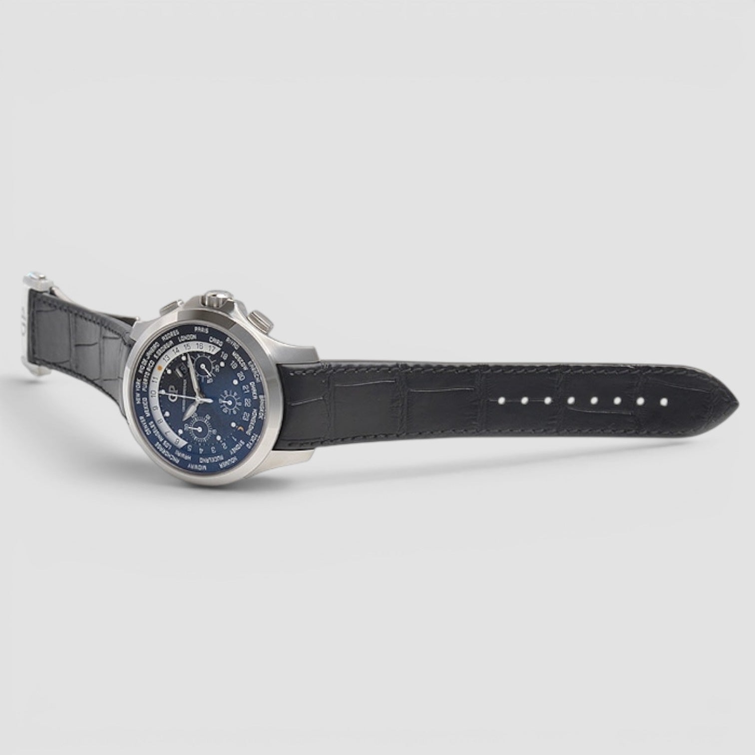 Traveller WW.TC 44mm Stainless Steel Black Dial