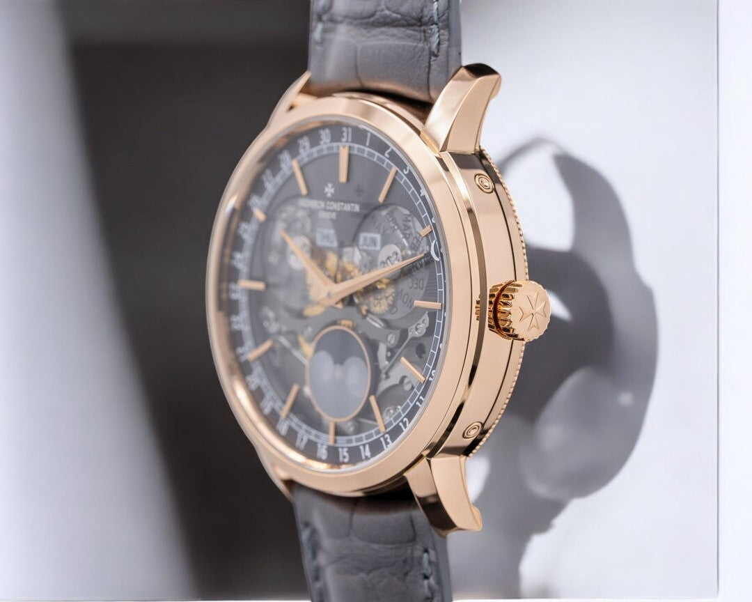Traditionnelle Complete Calendar Openface 18K Rose Gold