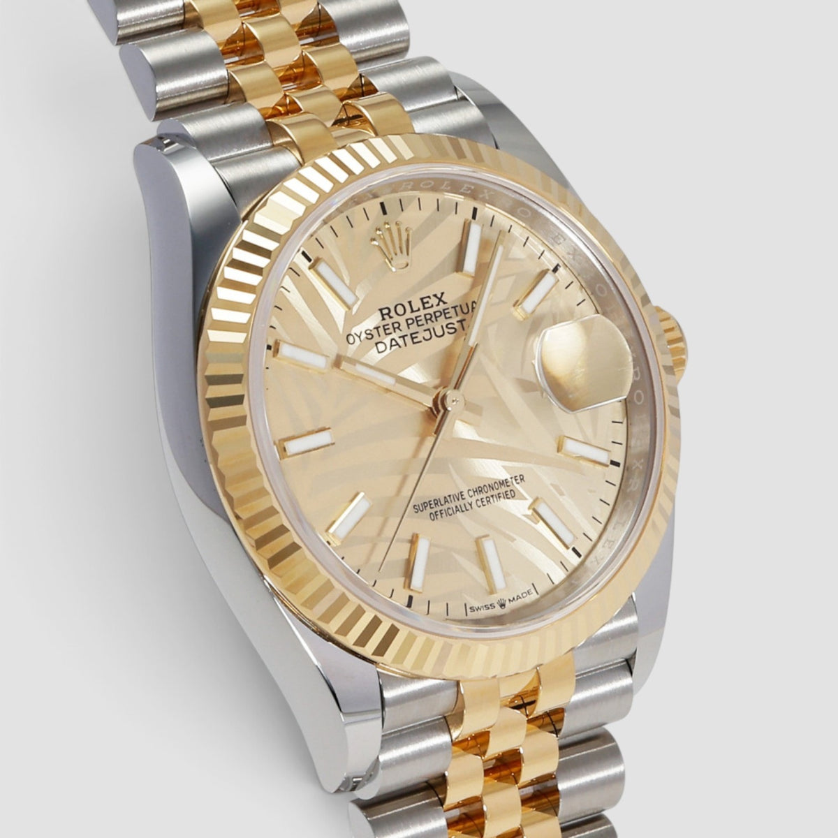 Datejust 36 Palm Motif Dial Jubilee
