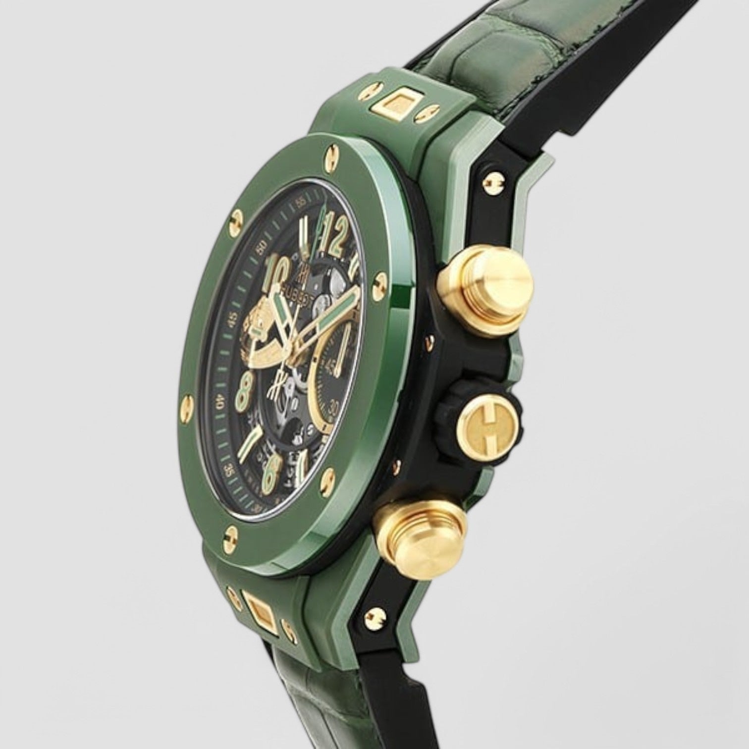 Big Bang Unico 45 mm WBC Green Ceramic Men's watch