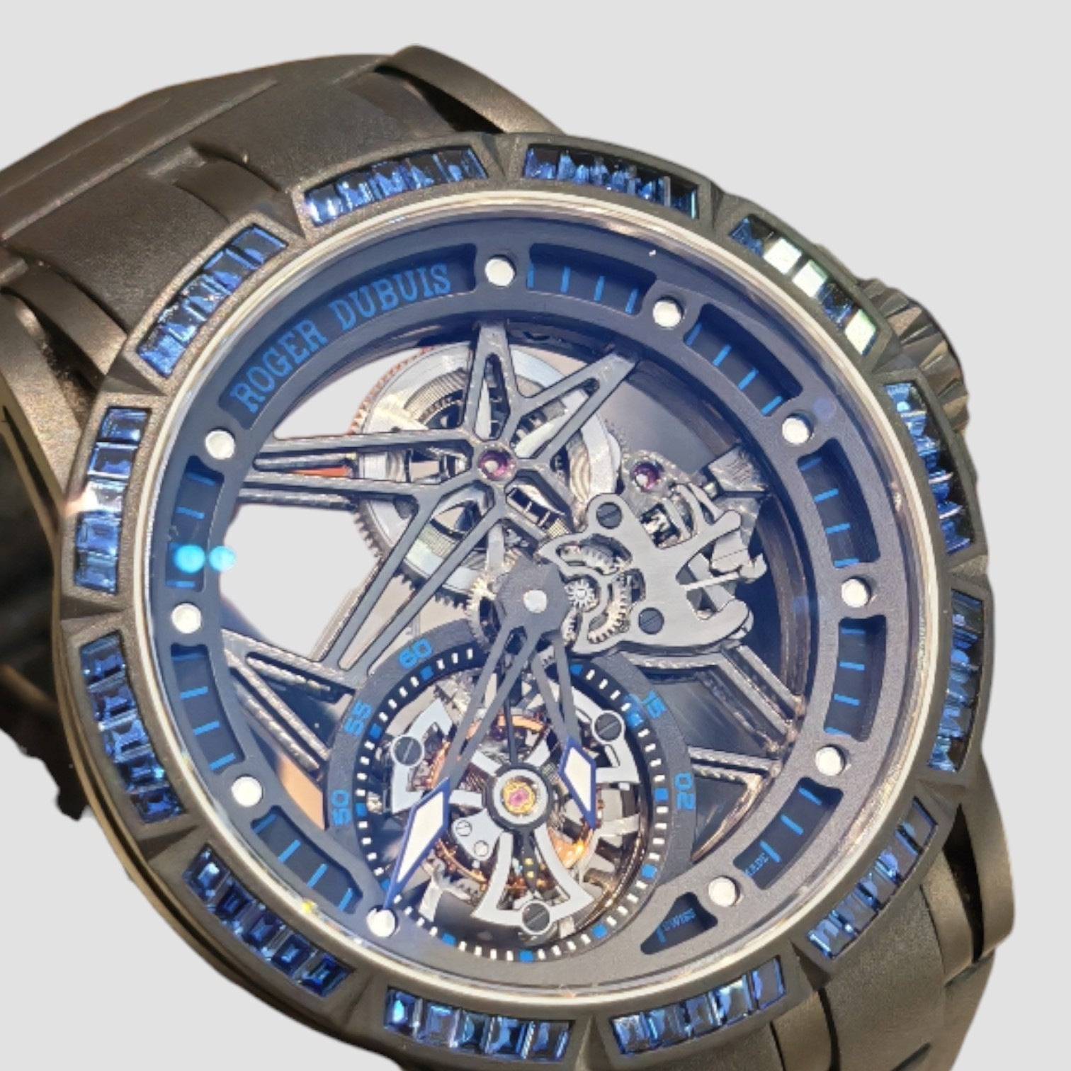 Excalibur Spider Skeleton Flying Tourbillon