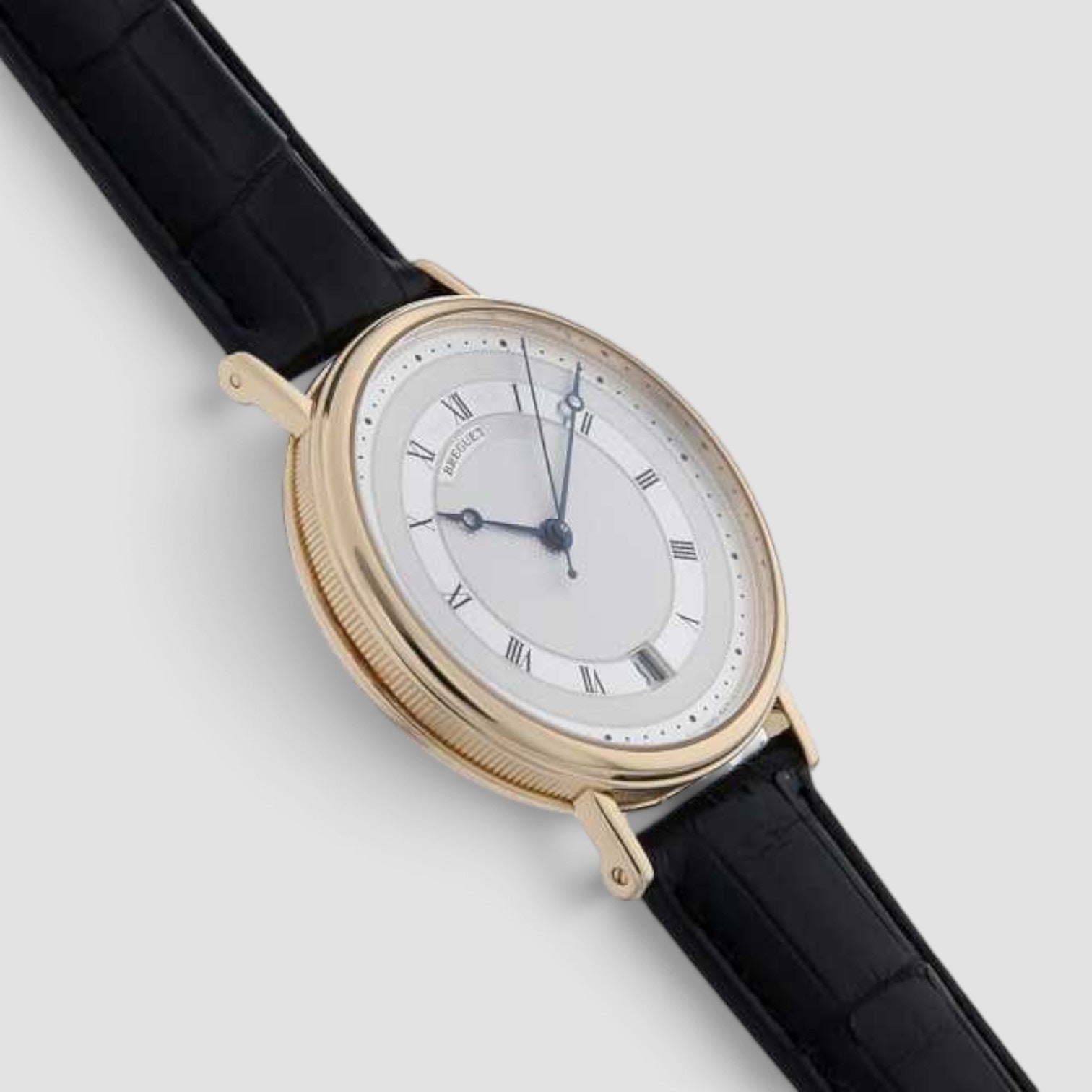 Classique 18K Yellow Gold Silver Dial