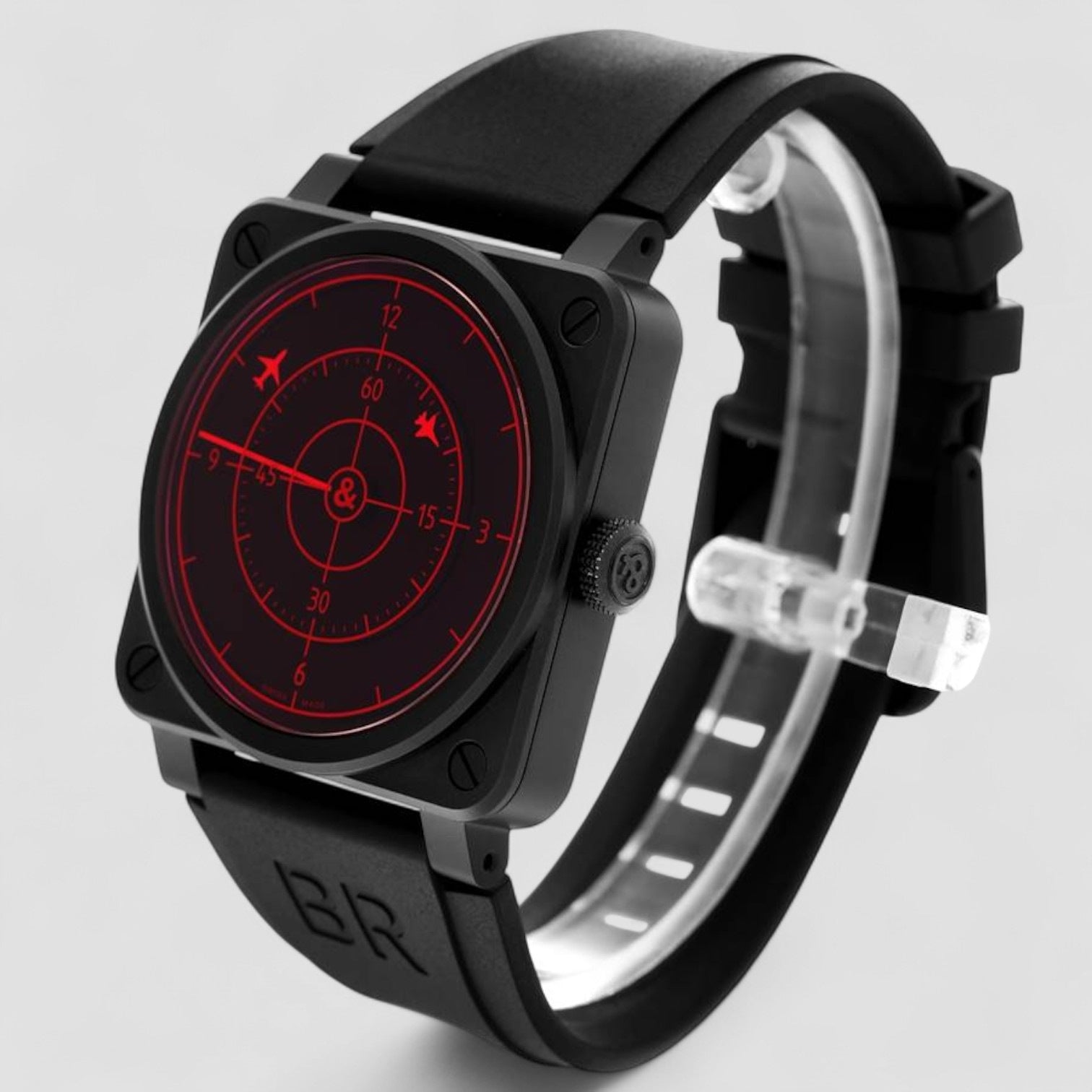Red Radar Ceramic Limited Edition Mens Watch
