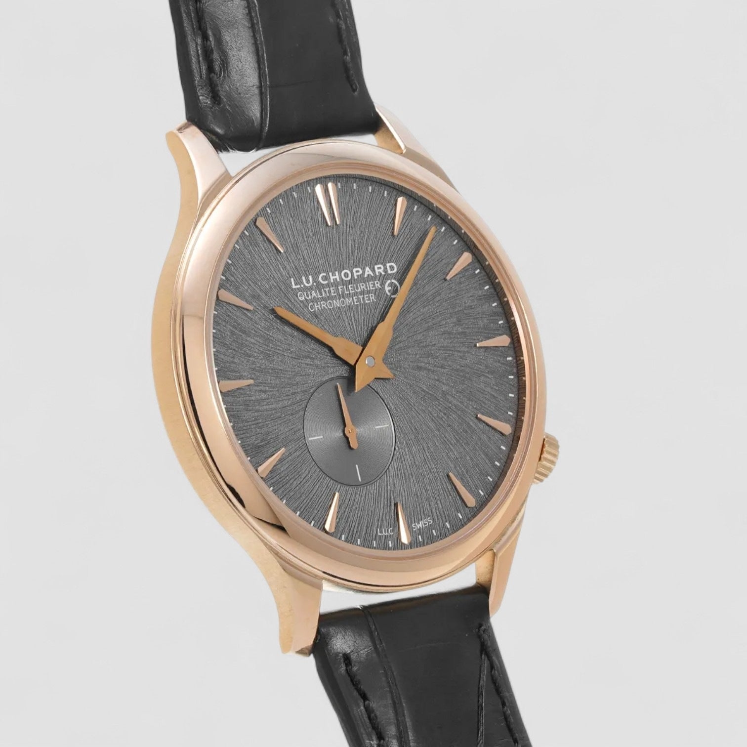 L.U.C Grey/Leather Ø40 mm