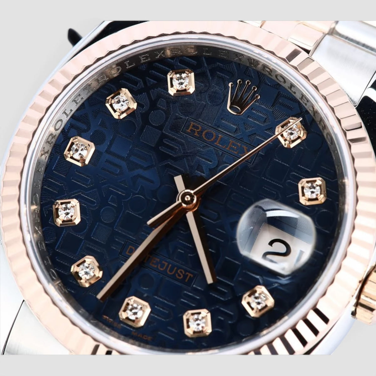 Datejust 36 Blue Computer Diamond Dial