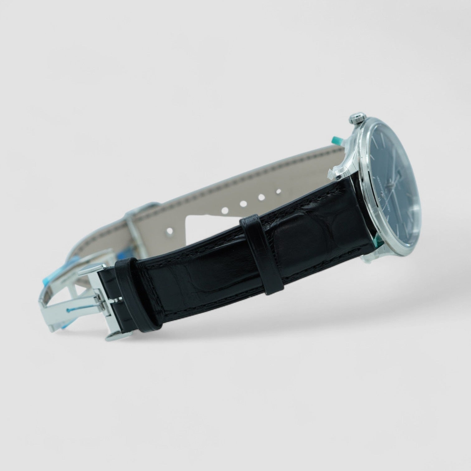 Master Ultra Thin Date Blue Dial