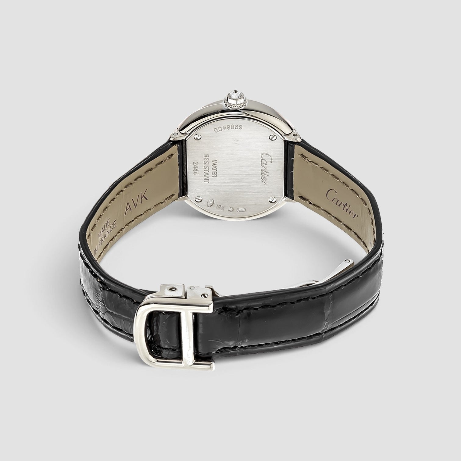 Trinity 28mm White Gold Silver Dial Quartz