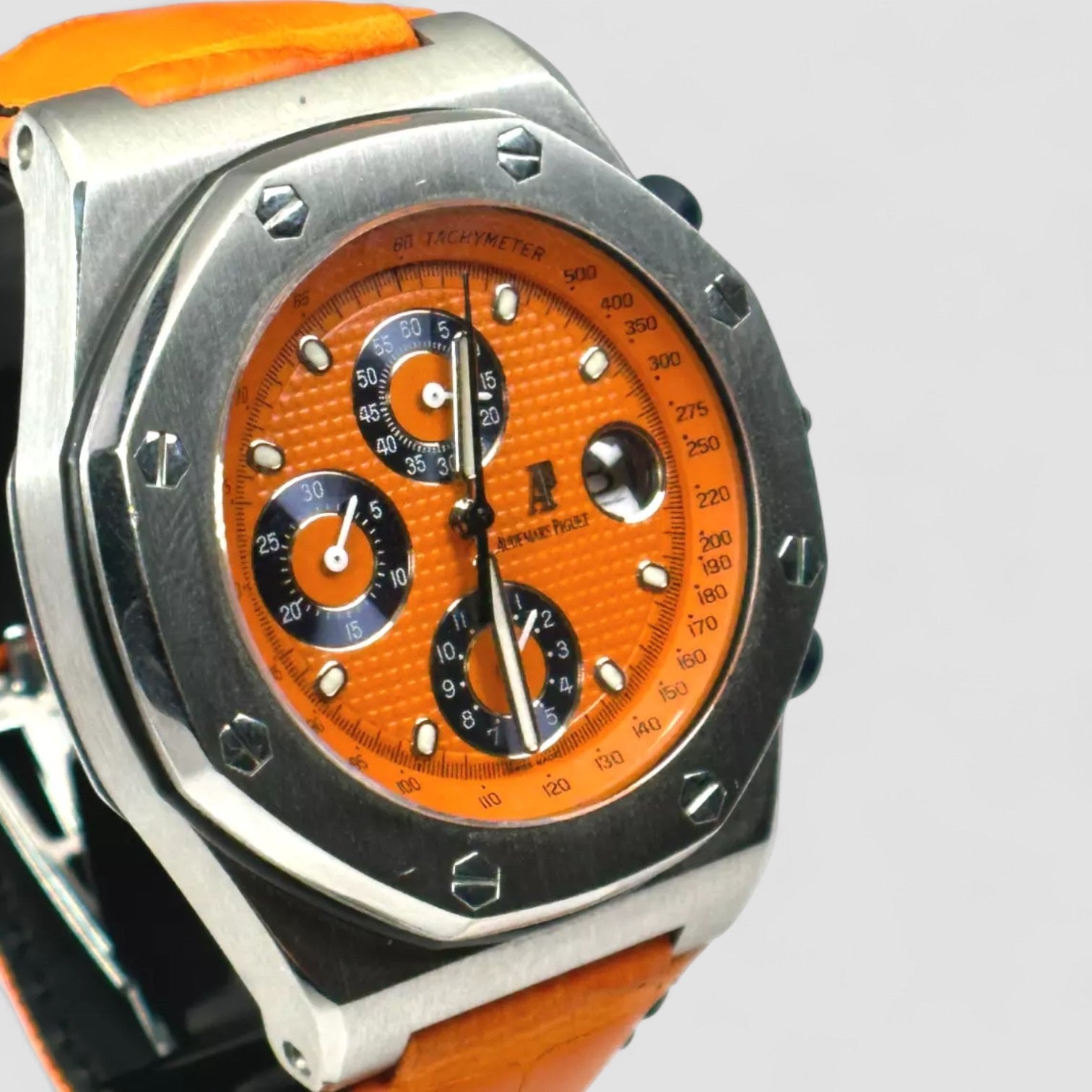 Royal Oak Offshore Chronograph 42 Steel / Orange / Strap