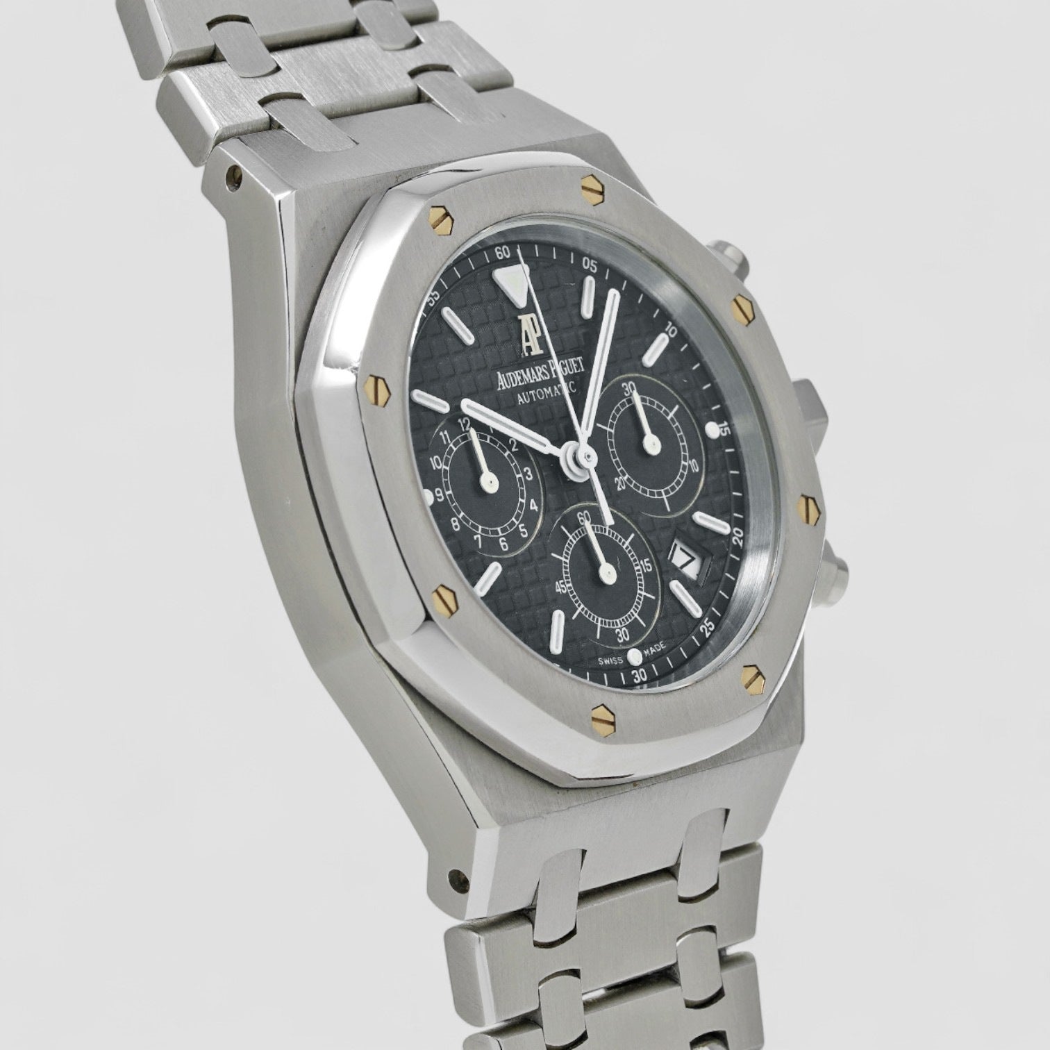 Royal Oak Chronograph Blue Dial SS FULL SET