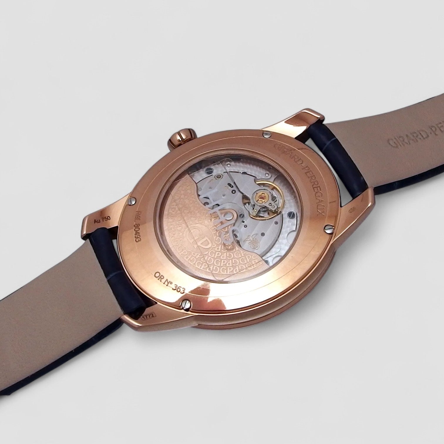 Girard Perregaux Cat's Eye Majestic Aventurine 18k Rose Gold