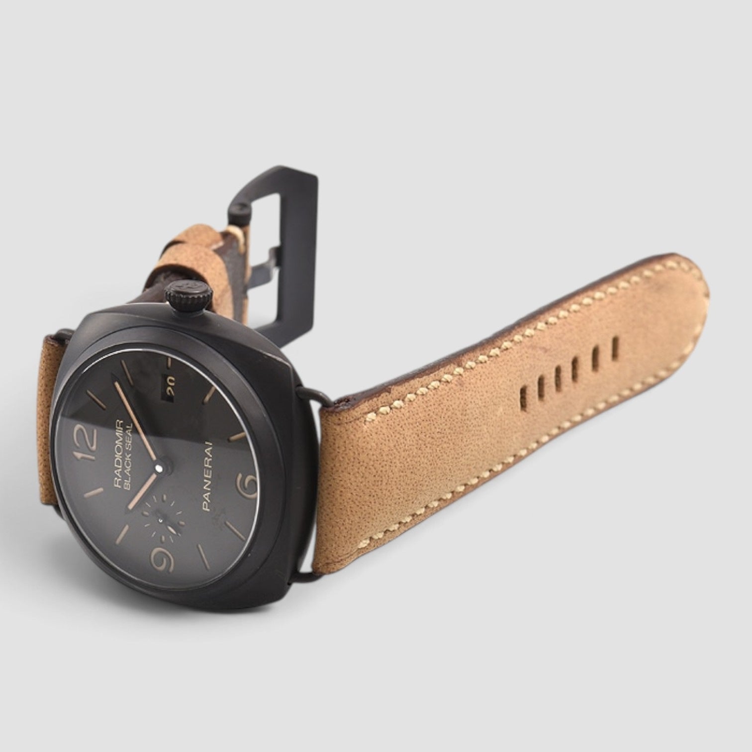 Radiomir Black Seal 45mm Ceramic Brown Dial