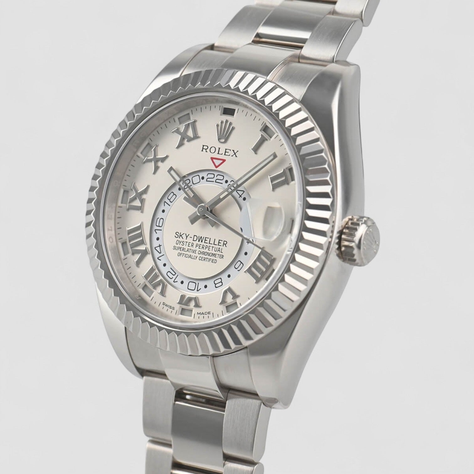 Sky Dweller 18K White Gold / White Gold