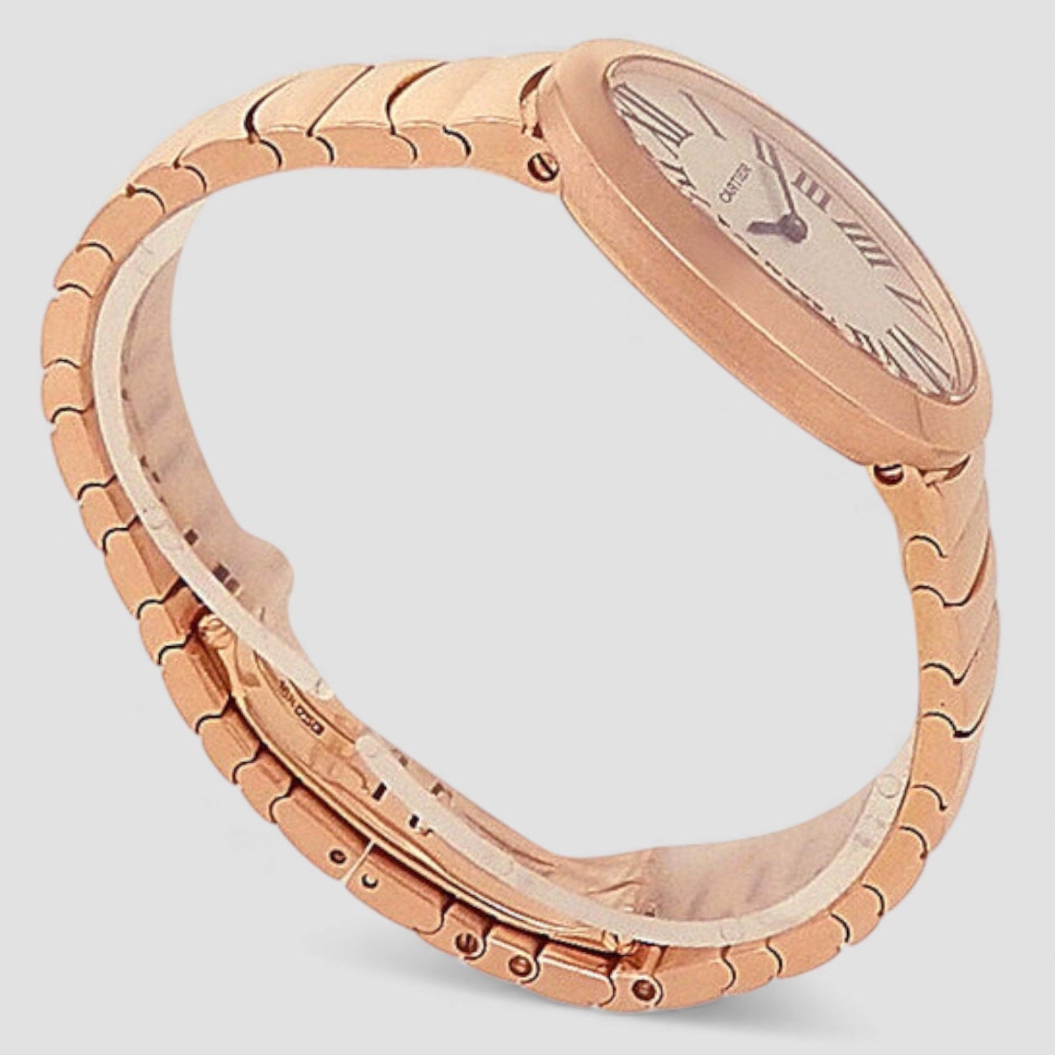 Baignoire Silver Dial Ladies Watch