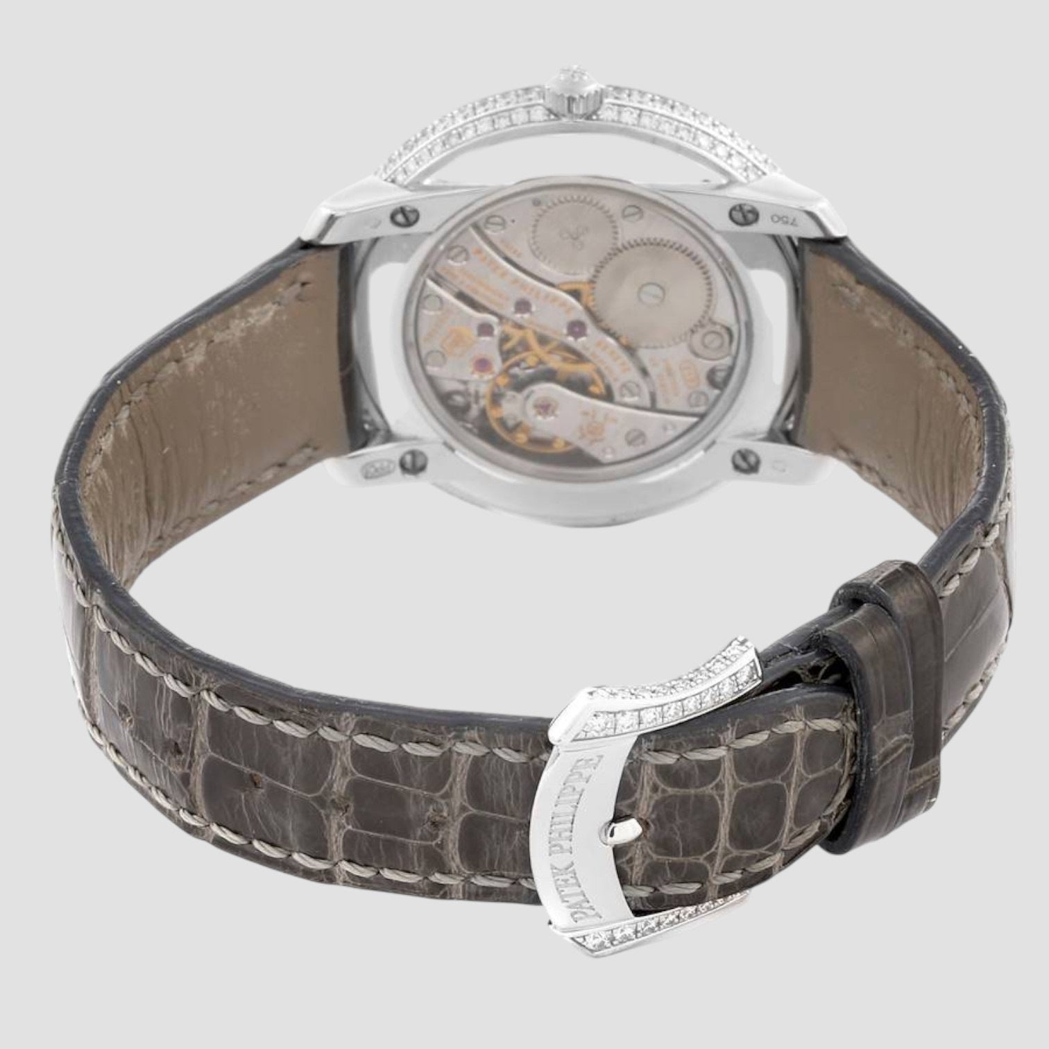 Complications White Gold Mother of Pearl Diamond Ladies Watch