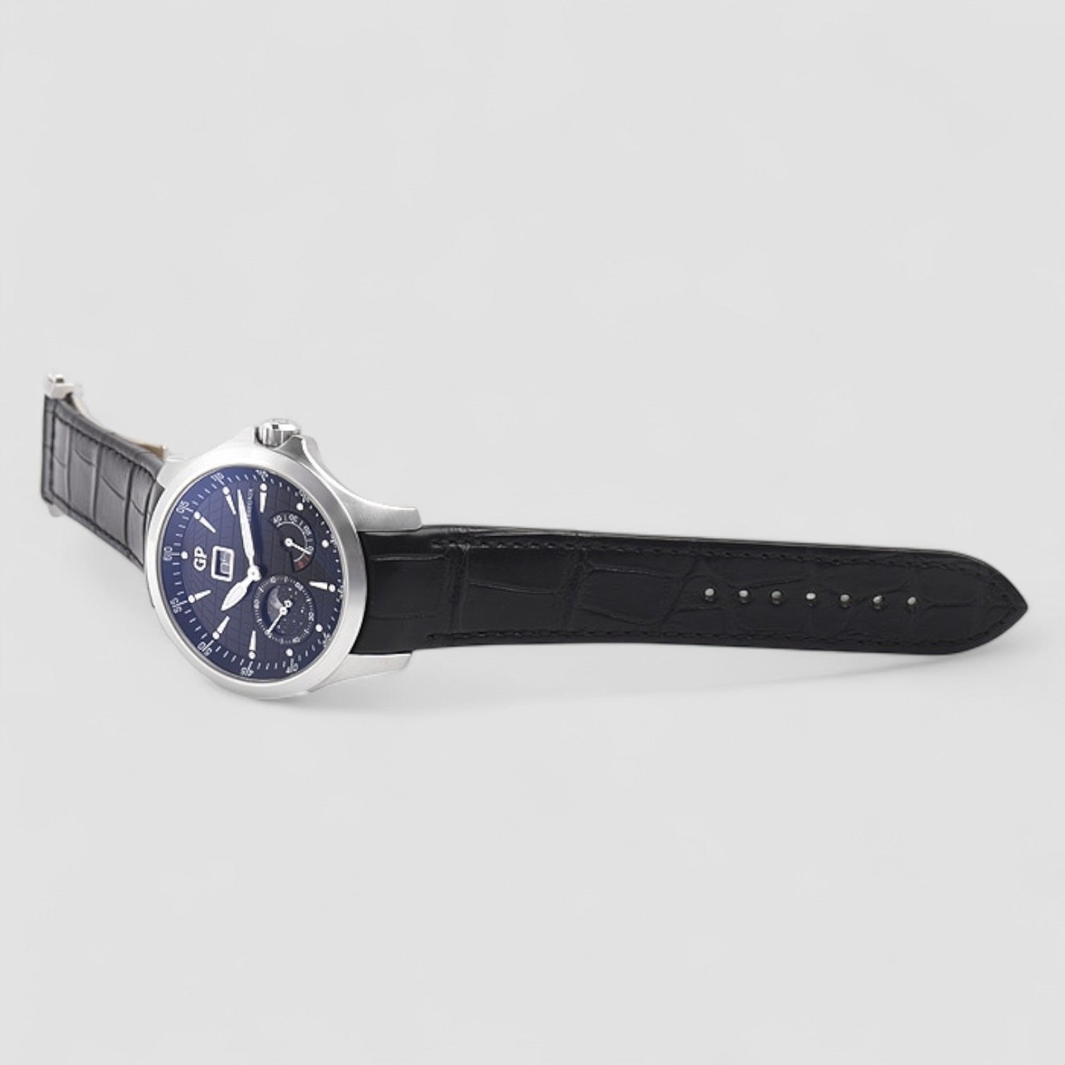 Traveller Large Date Moonphases Mens Watch