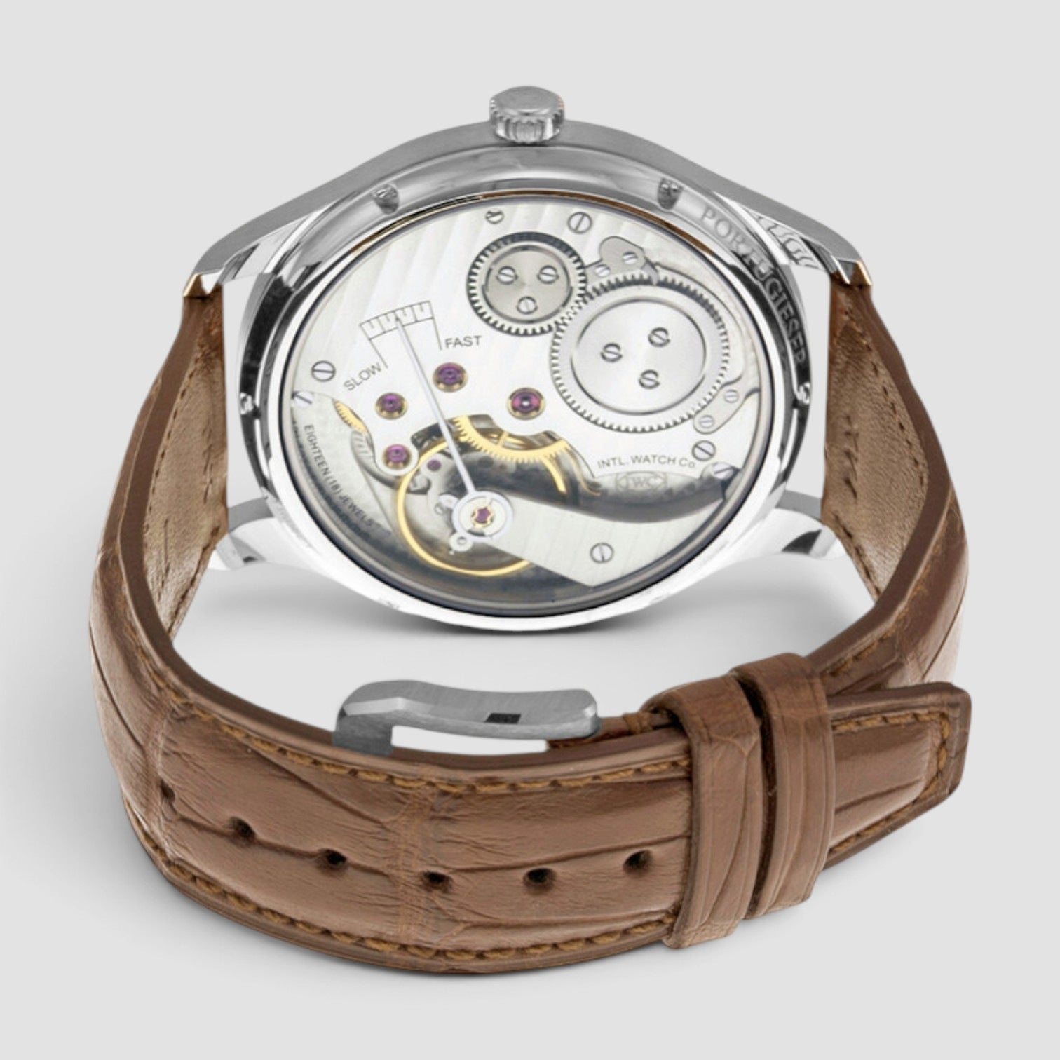 Portuguese Hand-Wound Vintage Collection 44mm White Gold