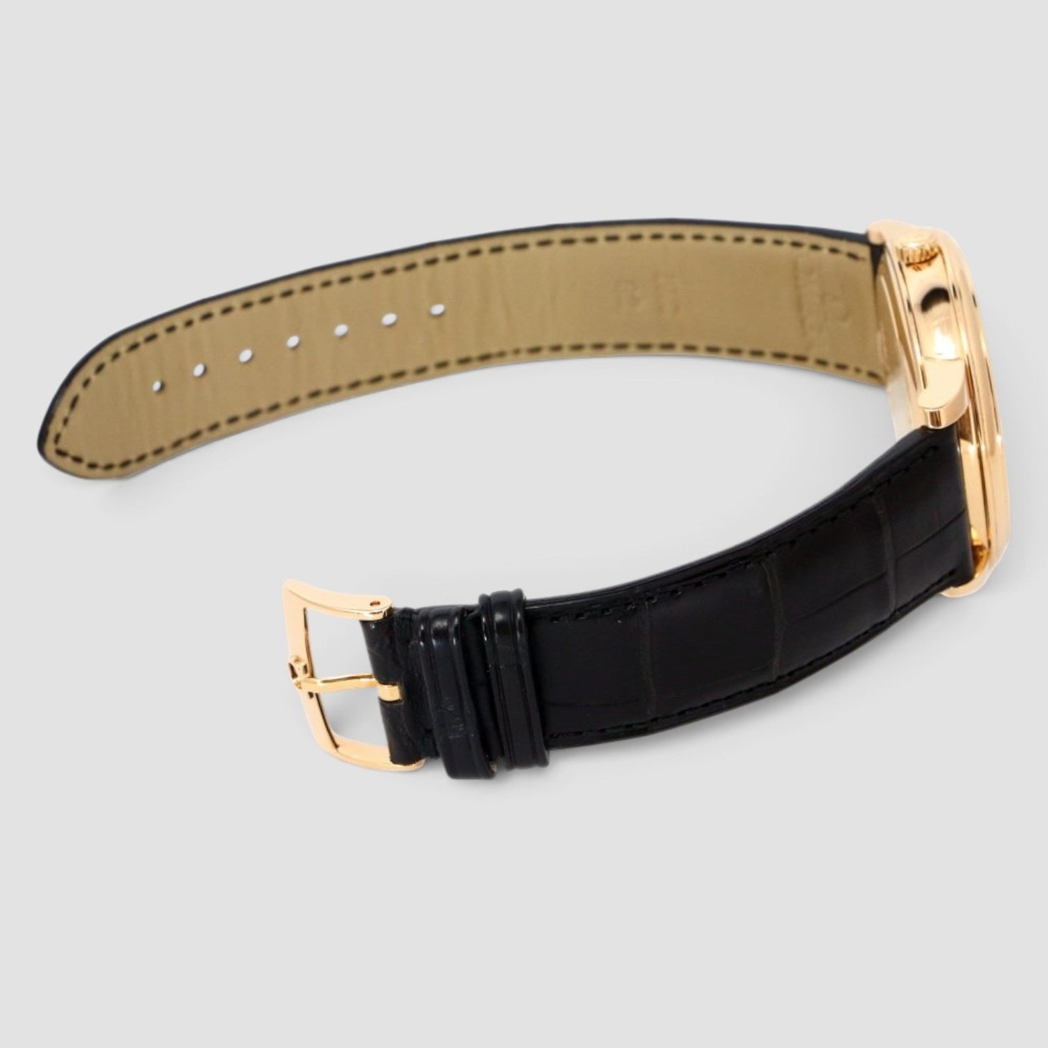 De Ville Prestige 39mm Rose Gold Black Dial