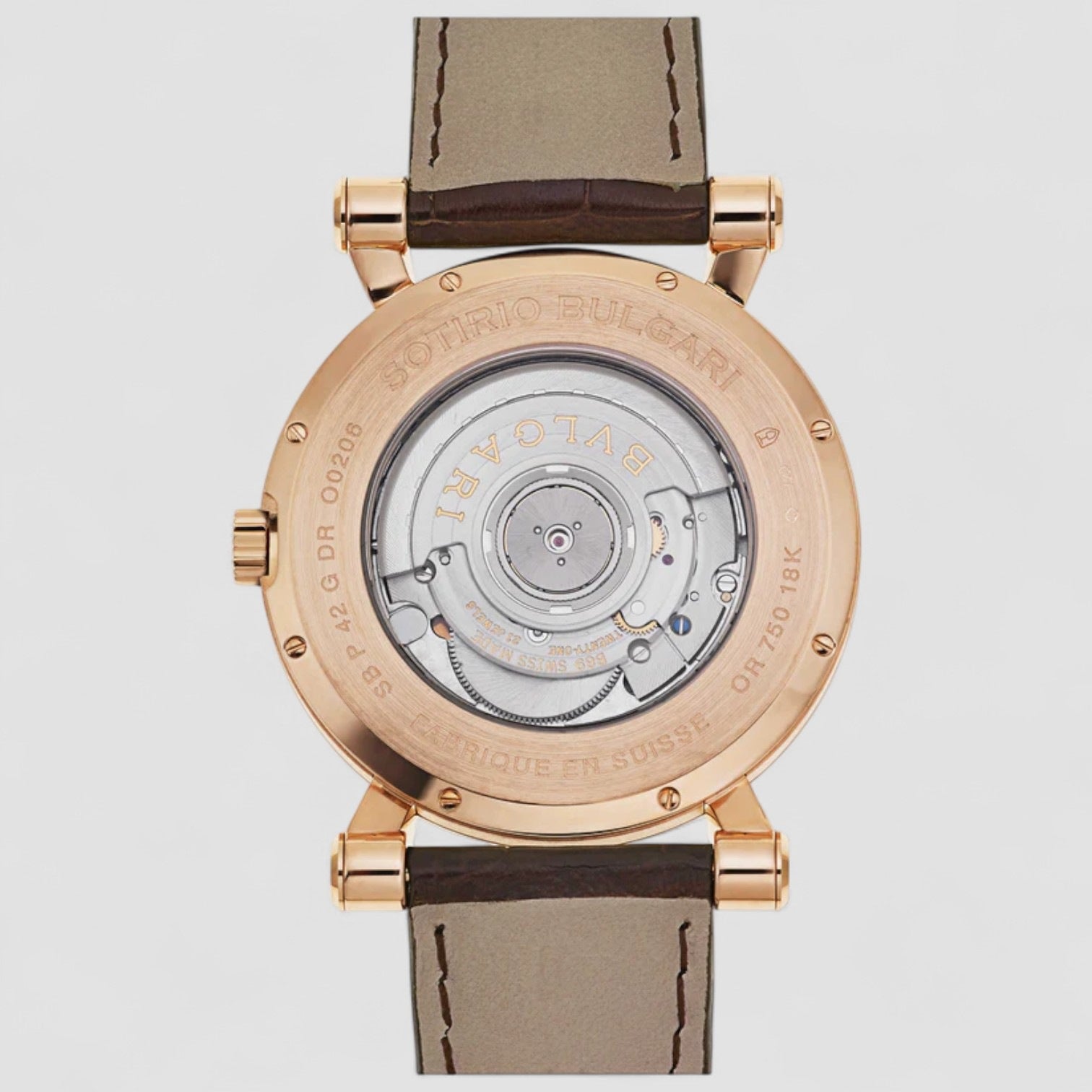 Sotirio Bulgari Automatic Silver Men's Watch
