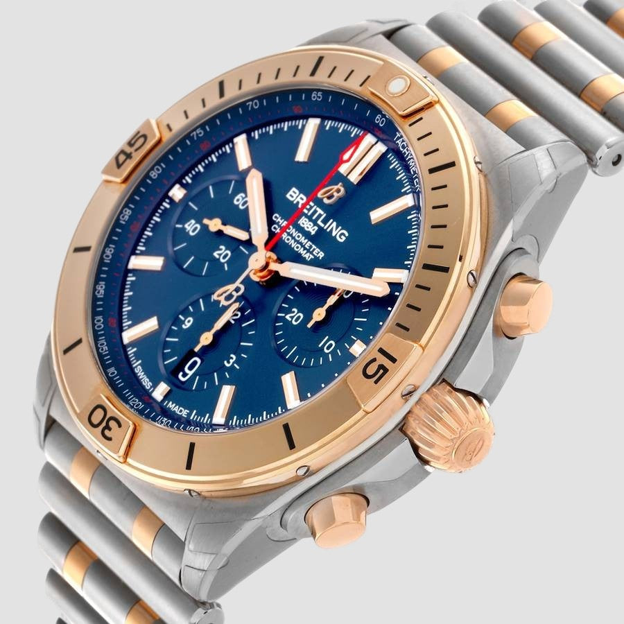 Chronomat B01 Chronograph Automatic Gold Watch 42mm