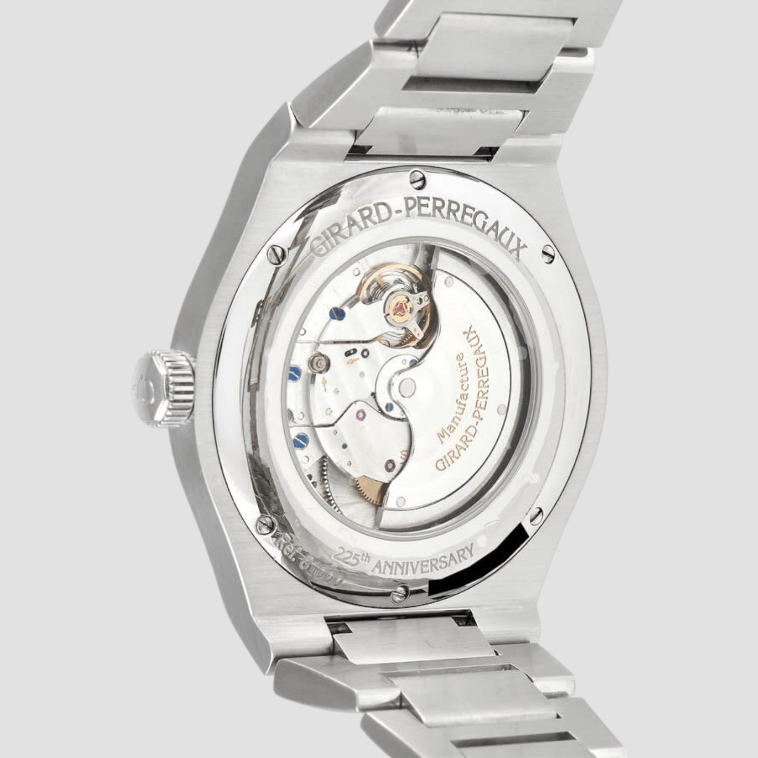 Laureato Automatic Silver Dial Stainless Steel Unisex Watch