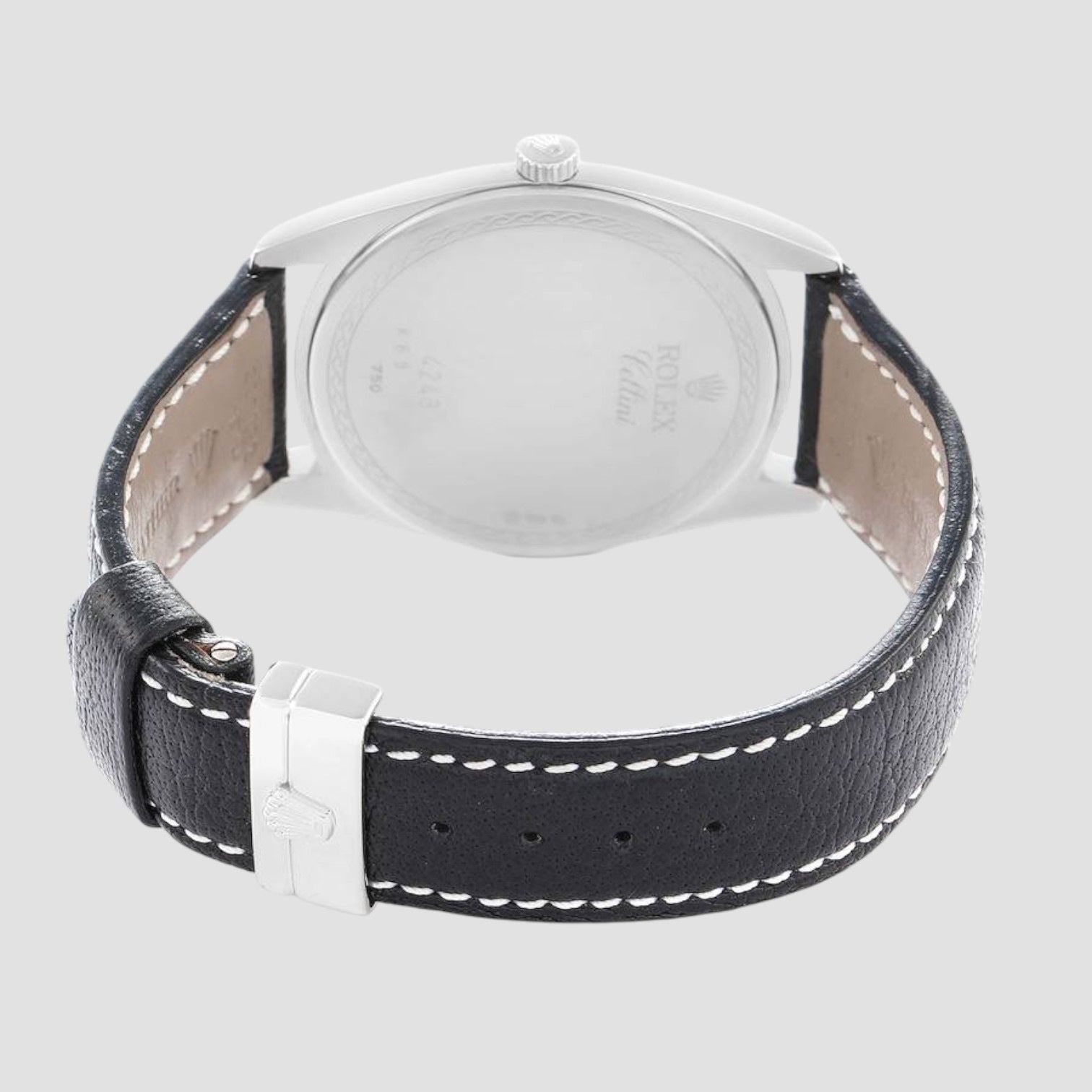 Cellini Danaos White Gold Silver Dial Mens Watch