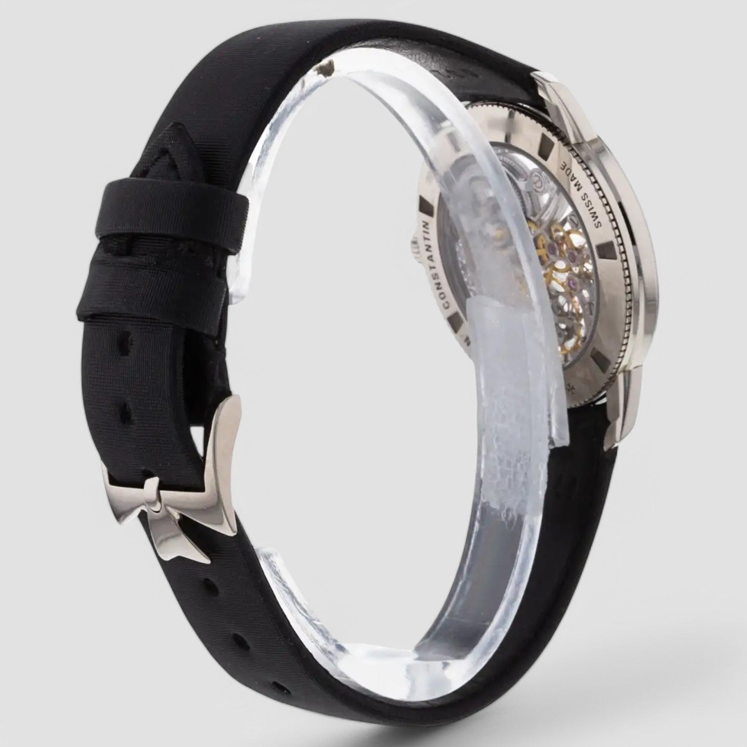 Traditionnelle Openworked Manual Wind 30mm Ladies Watch