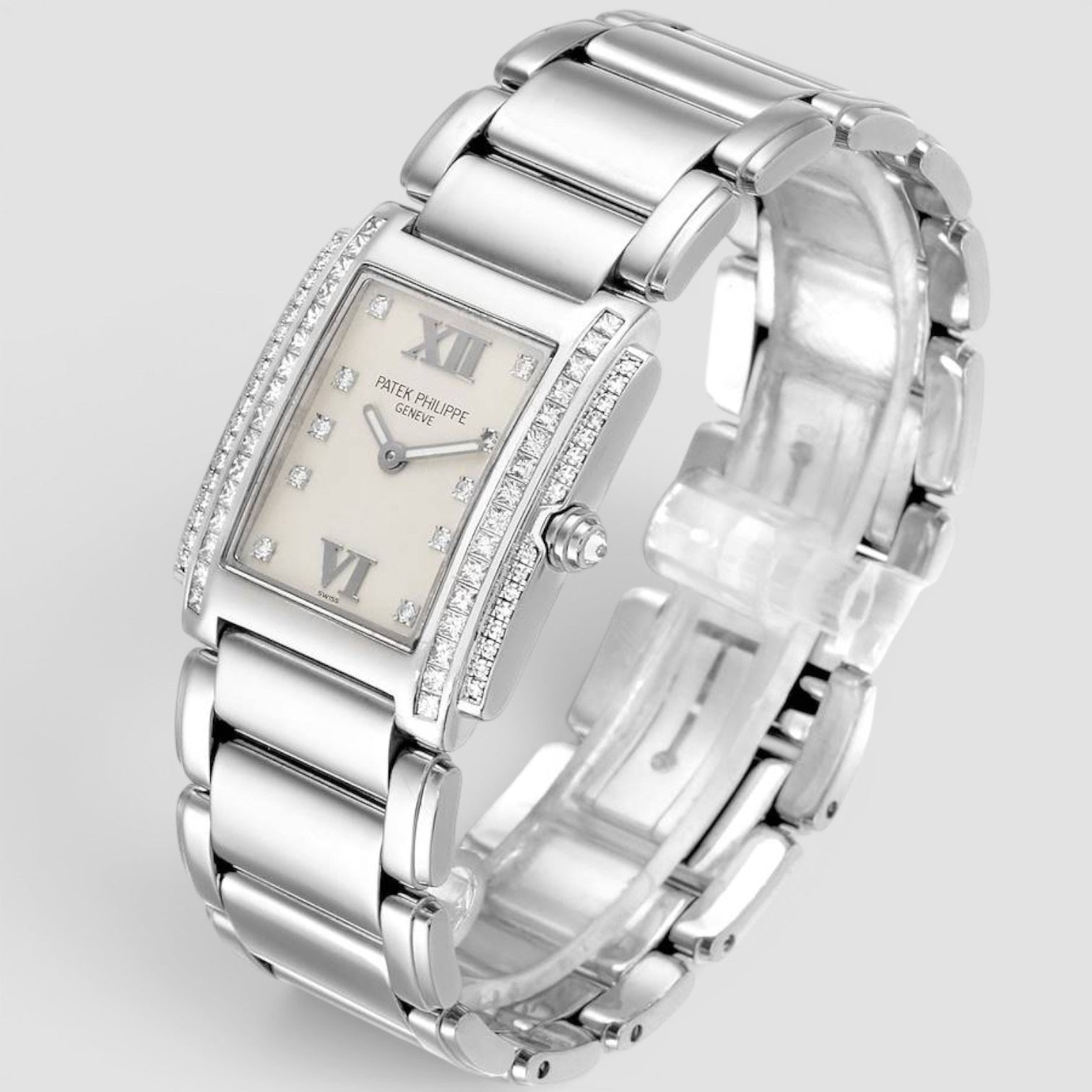 Twenty~4 White Gold Diamond Ladies Watch