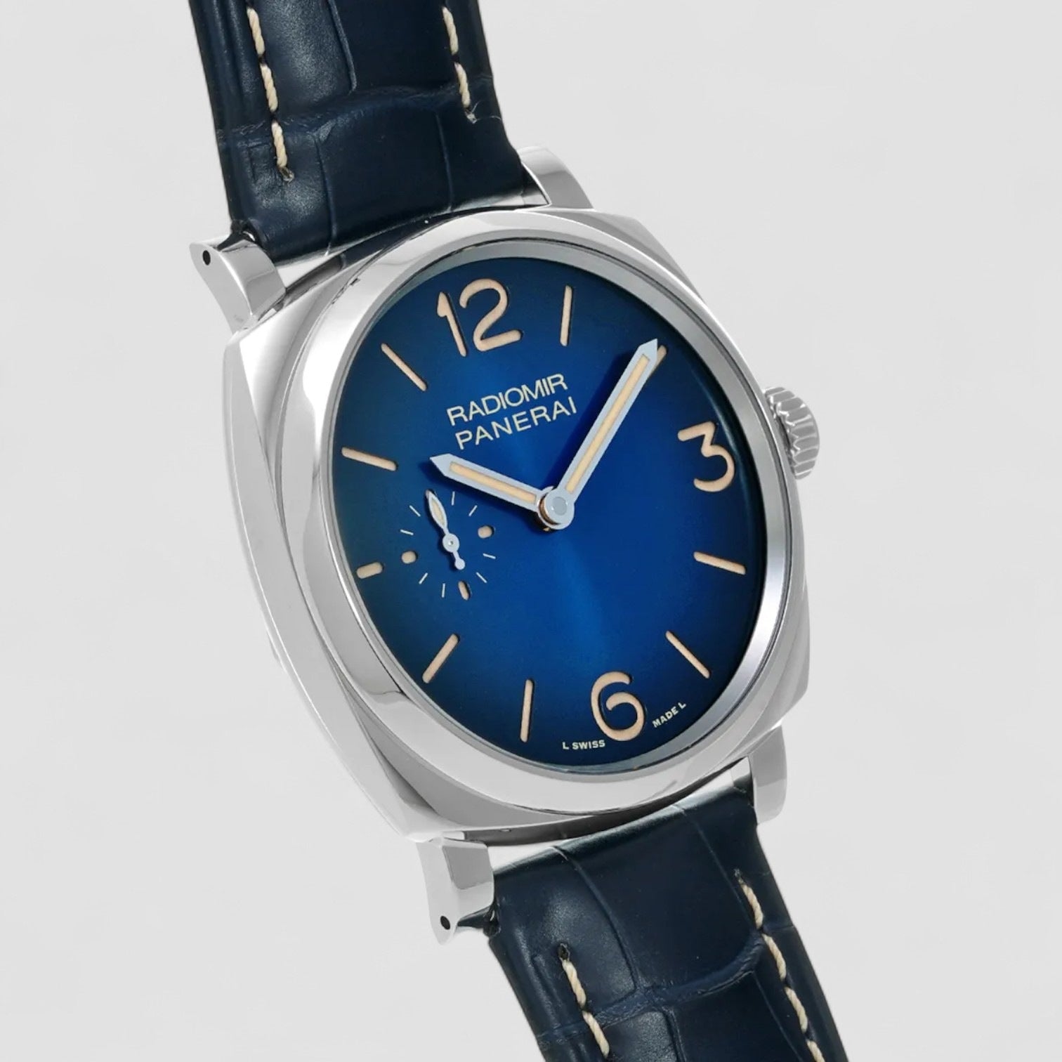 Radiomir Manual Wind SS 42MM Blue "Sandwich Dial"