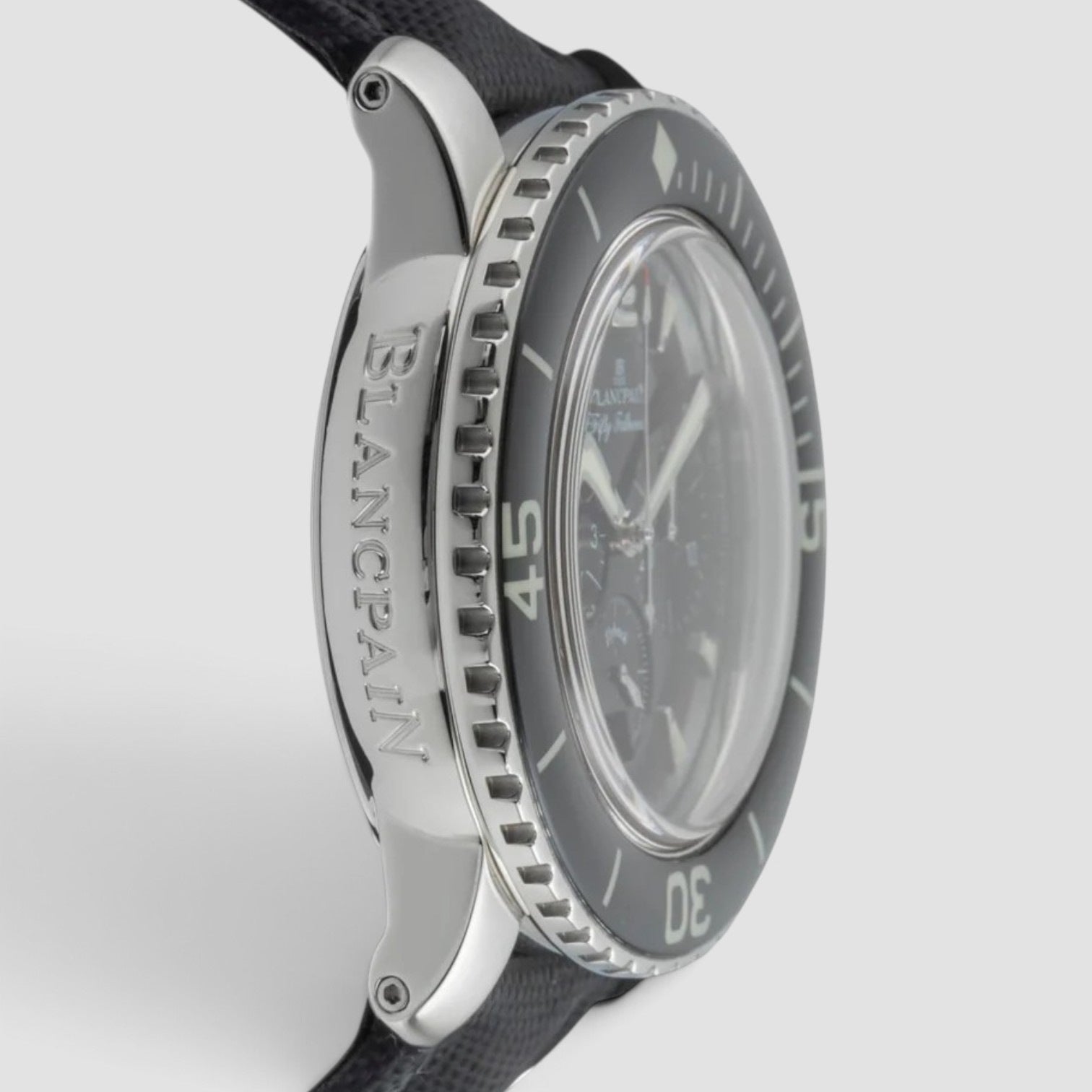 Fifty Fathoms chronograph steel automatic men's watch