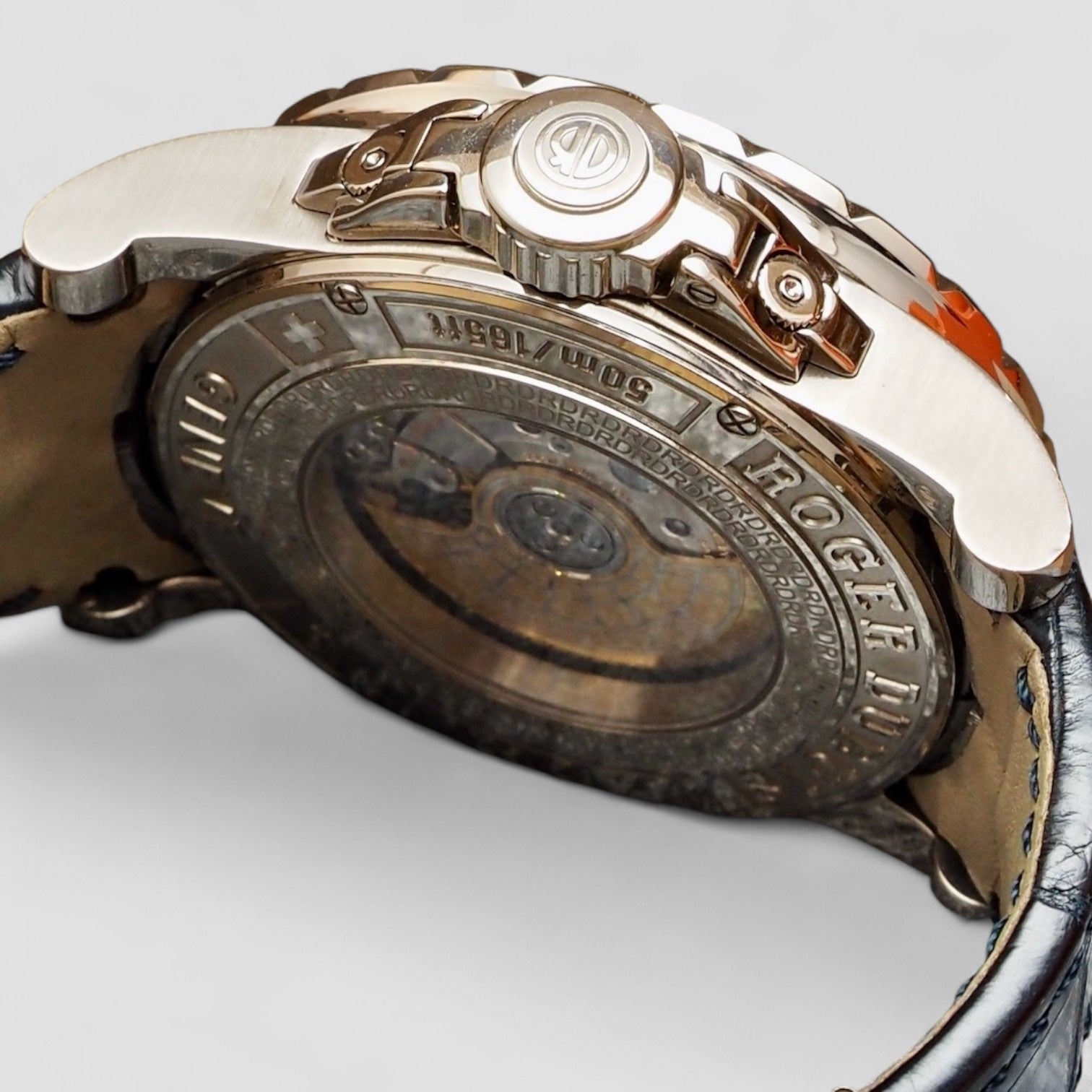 Excalibur Triple Time Zone Limited Edition White Gold 45mm