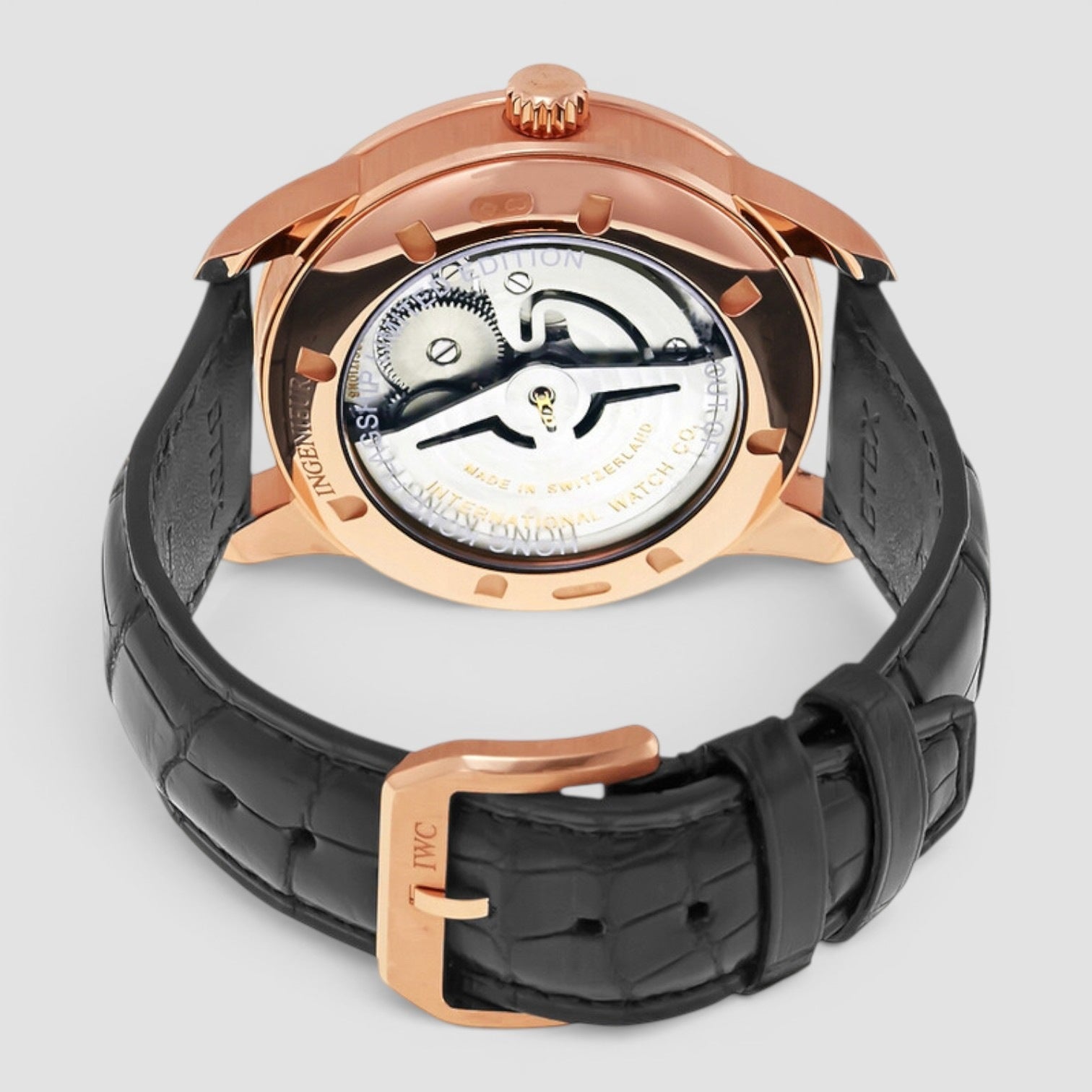 Ingenieur Automatic Hong Kong Flagship 42.5mm 18K Rose Gold Grey Dial