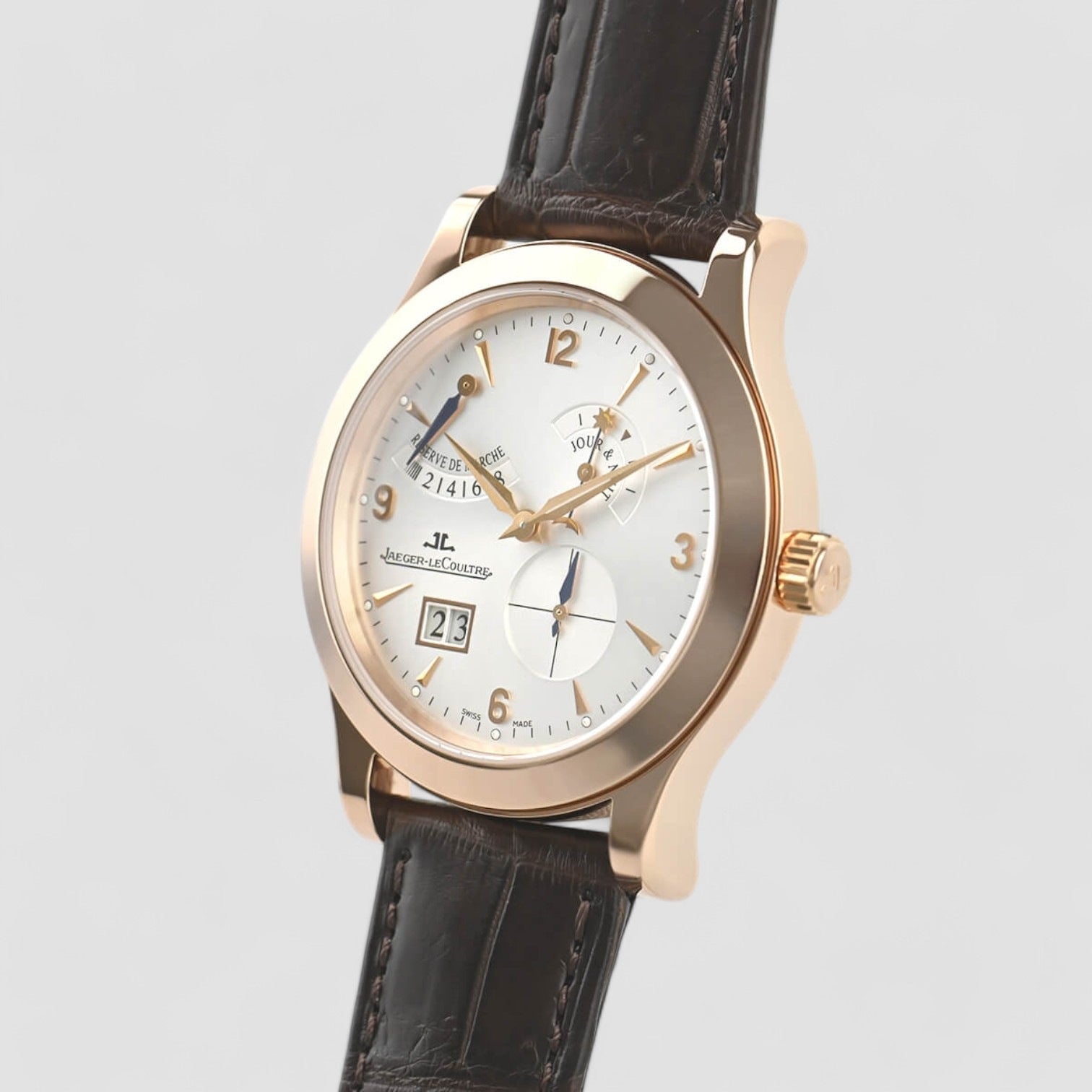 Master 8 Days 18k Rose Gold