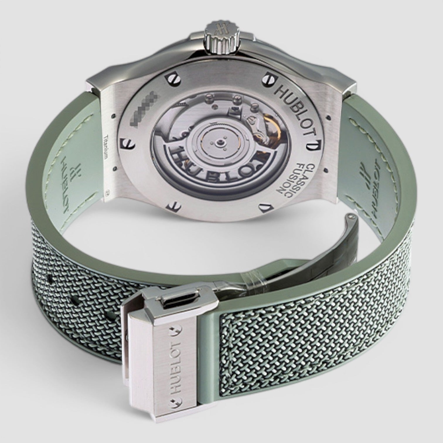 Classic Fusion Sage Green 42mm Titanium Green Dial