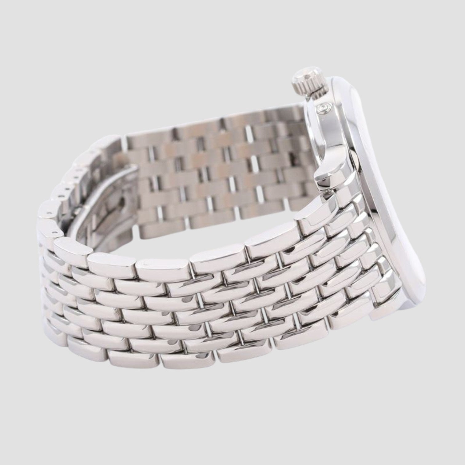 Master Control Reserve de Marche Silver Dial Stainless Steel Men's Watch